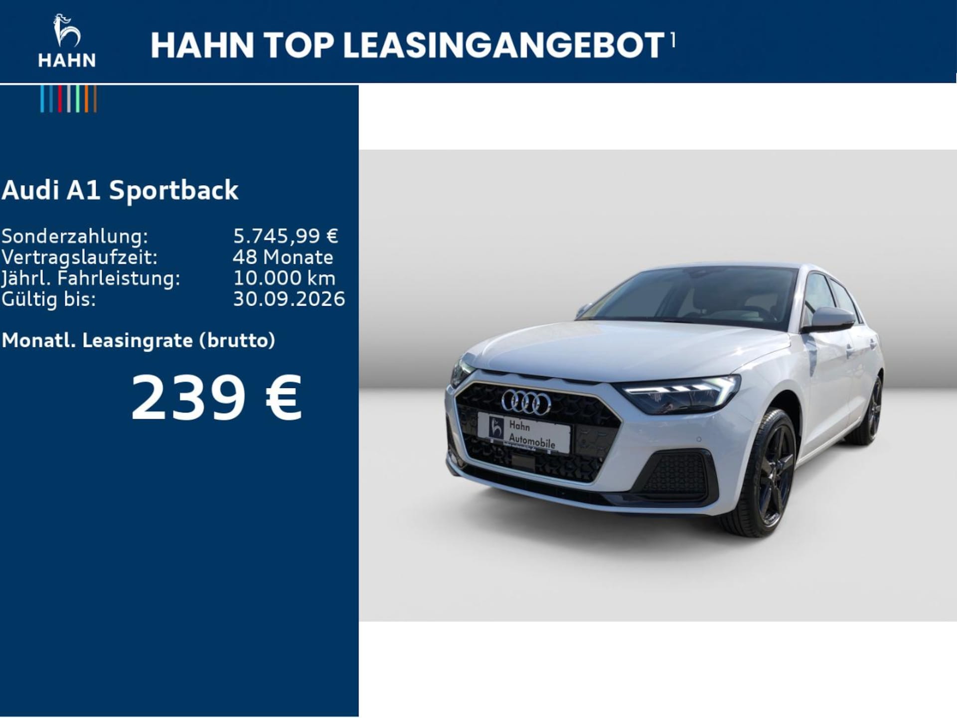 Audi A1 Sportback Advanced