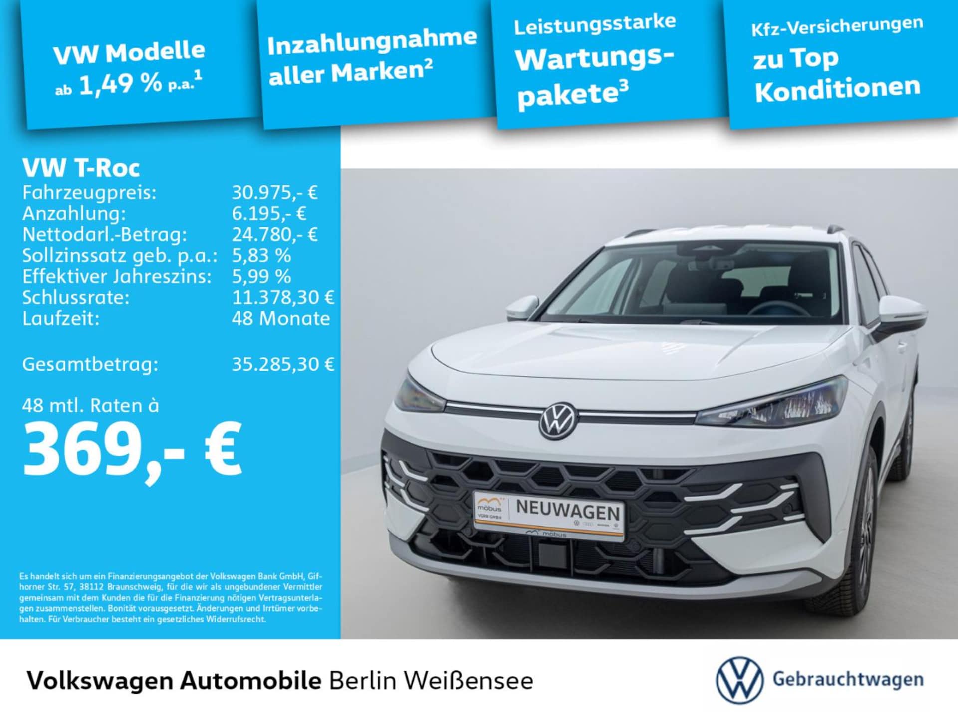 Volkswagen T-Roc Life