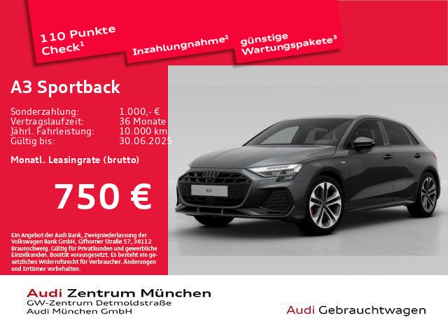 Audi A3 Sportback TFSI e
