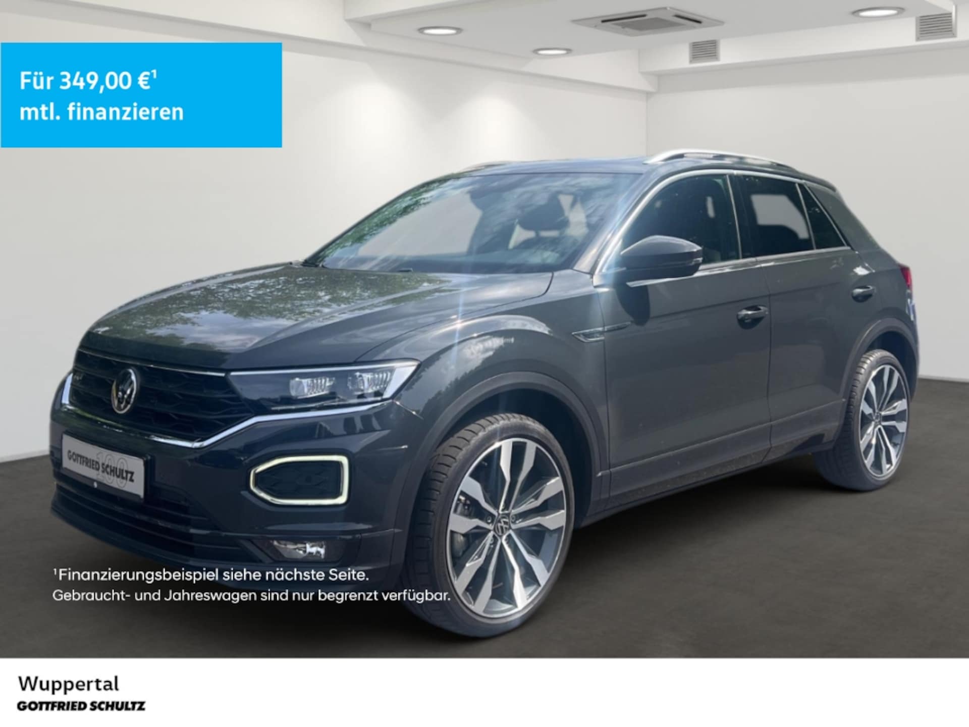 Volkswagen T-Roc 2021 — Sport 1.5 l TSI DSG R Line LED ACC KAM AHK NAVI SHZ