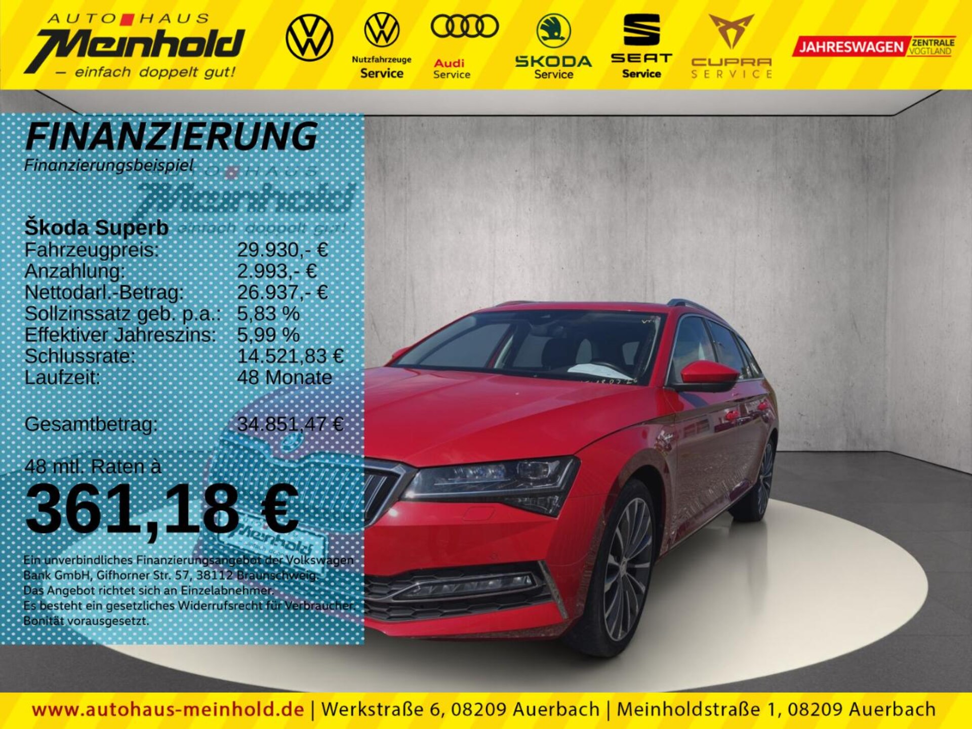 Skoda Superb Combi Laurin & Klement
