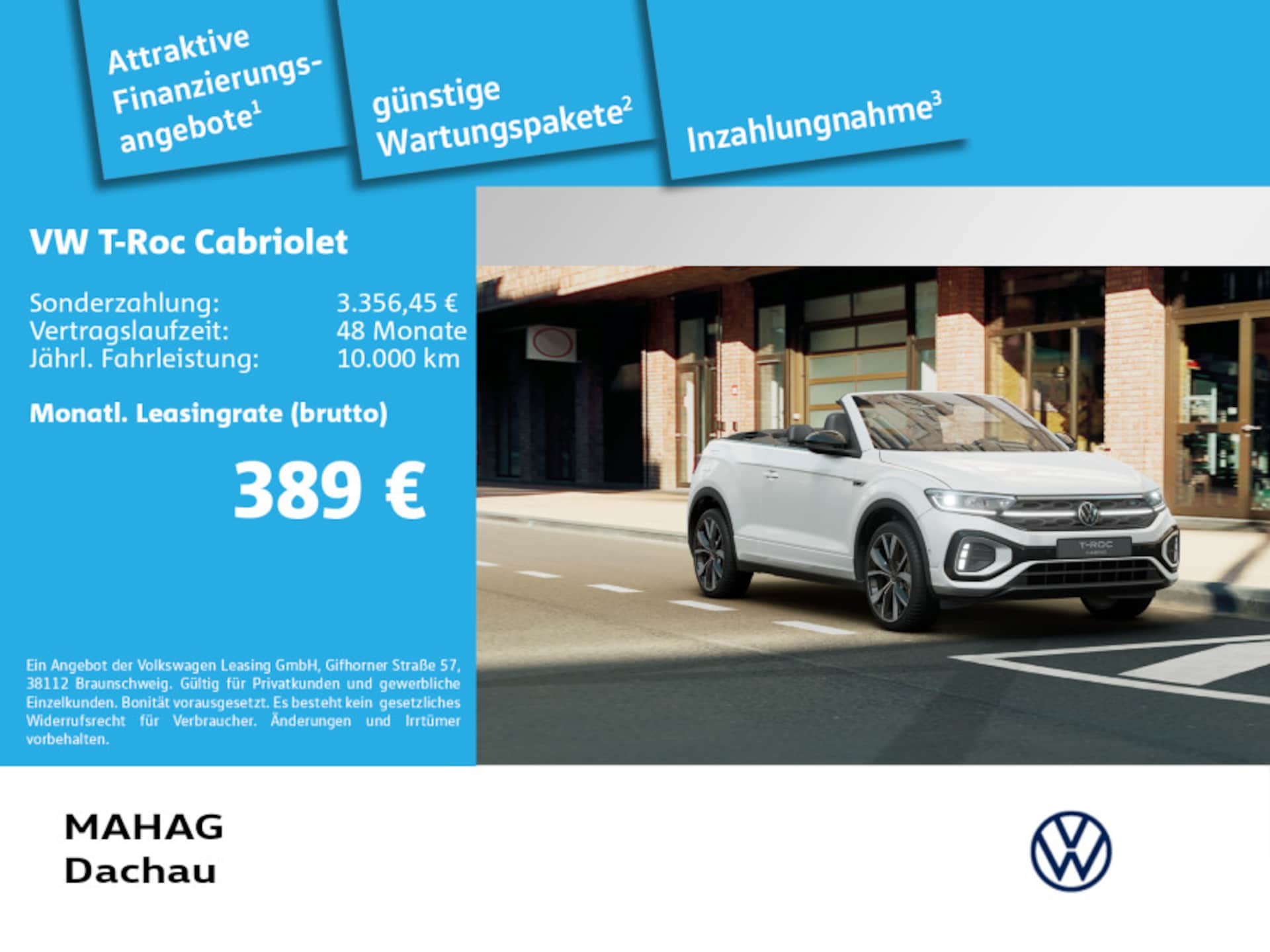 Volkswagen T-Roc Cabriolet R-Line