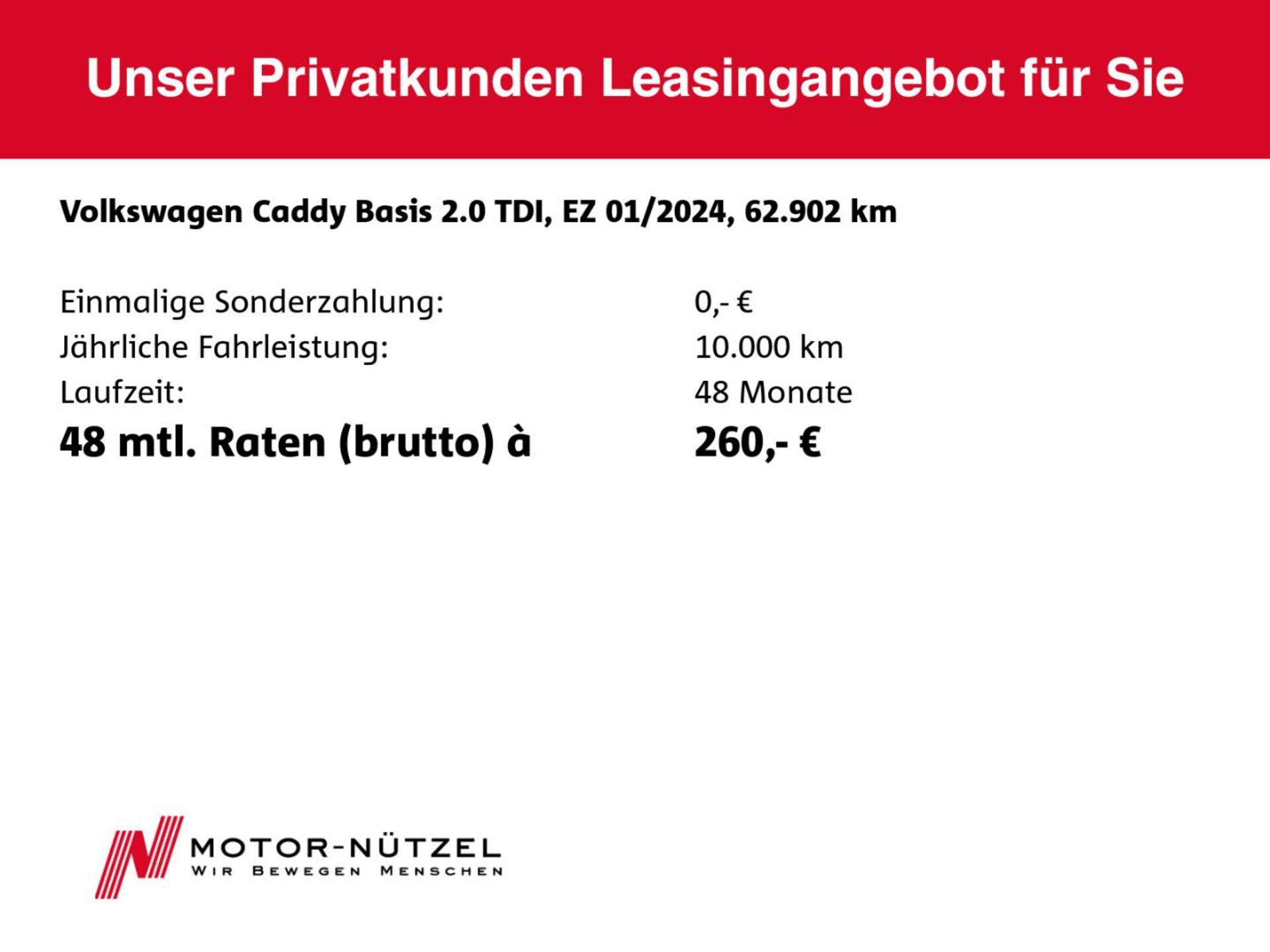 Volkswagen Caddy Basis-Modell