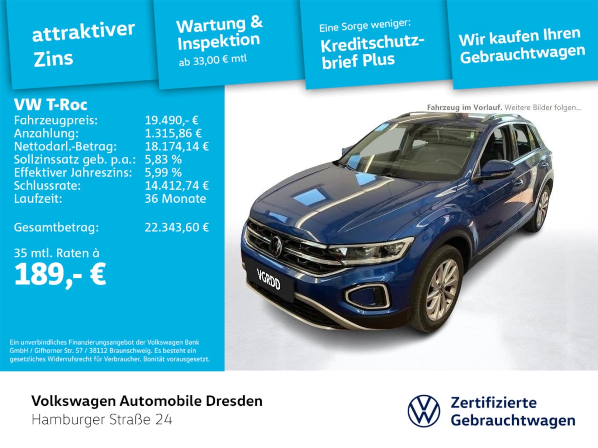 Volkswagen T-Roc Style