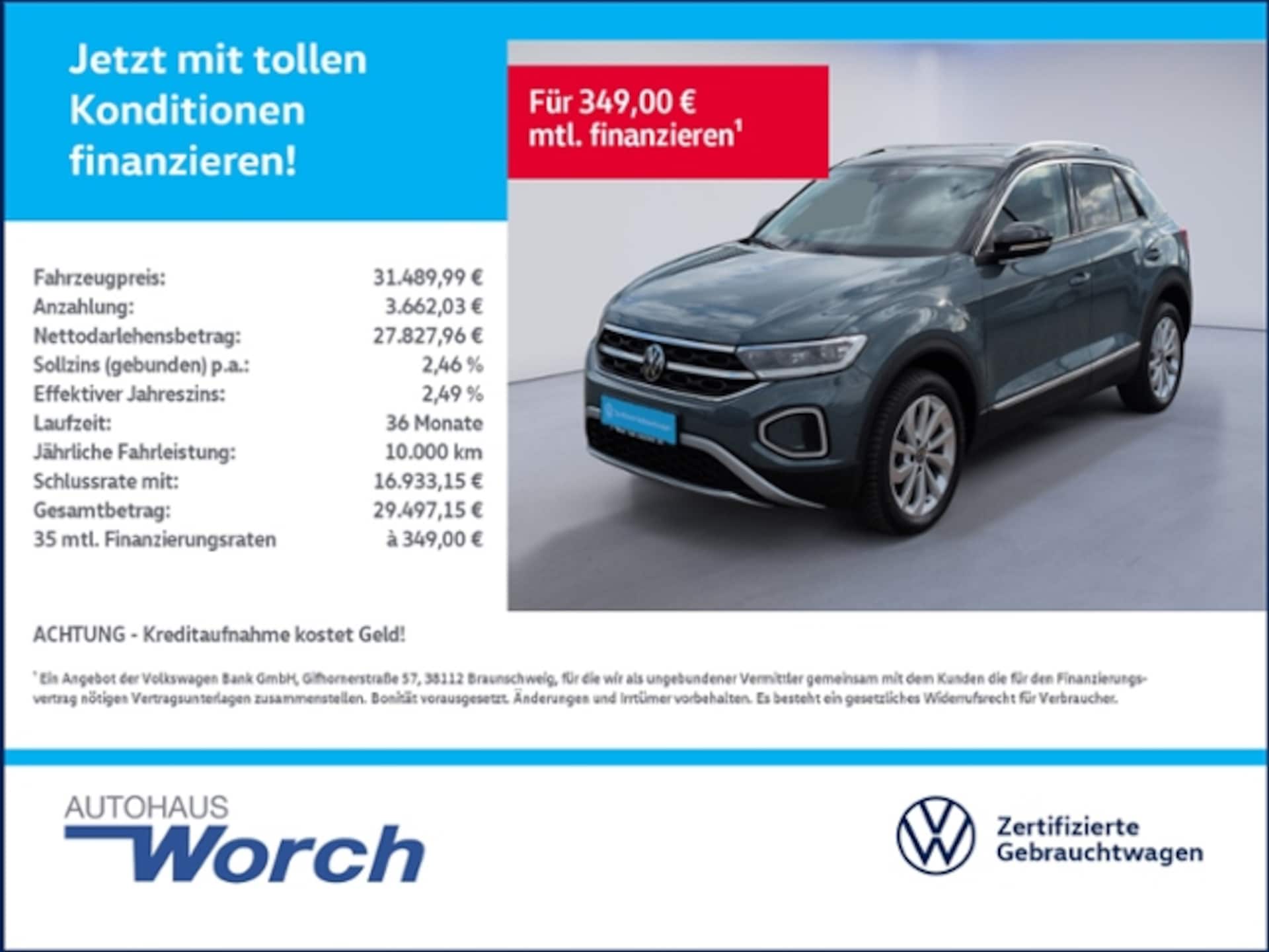 Volkswagen T-Roc 2024