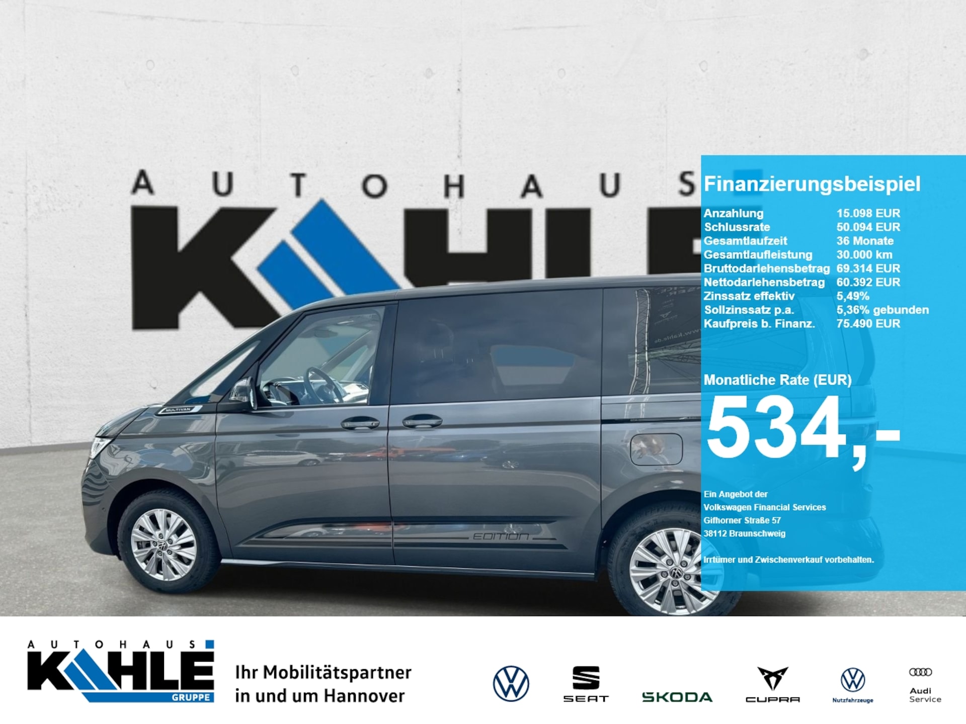 Volkswagen Multivan Langversion Life
