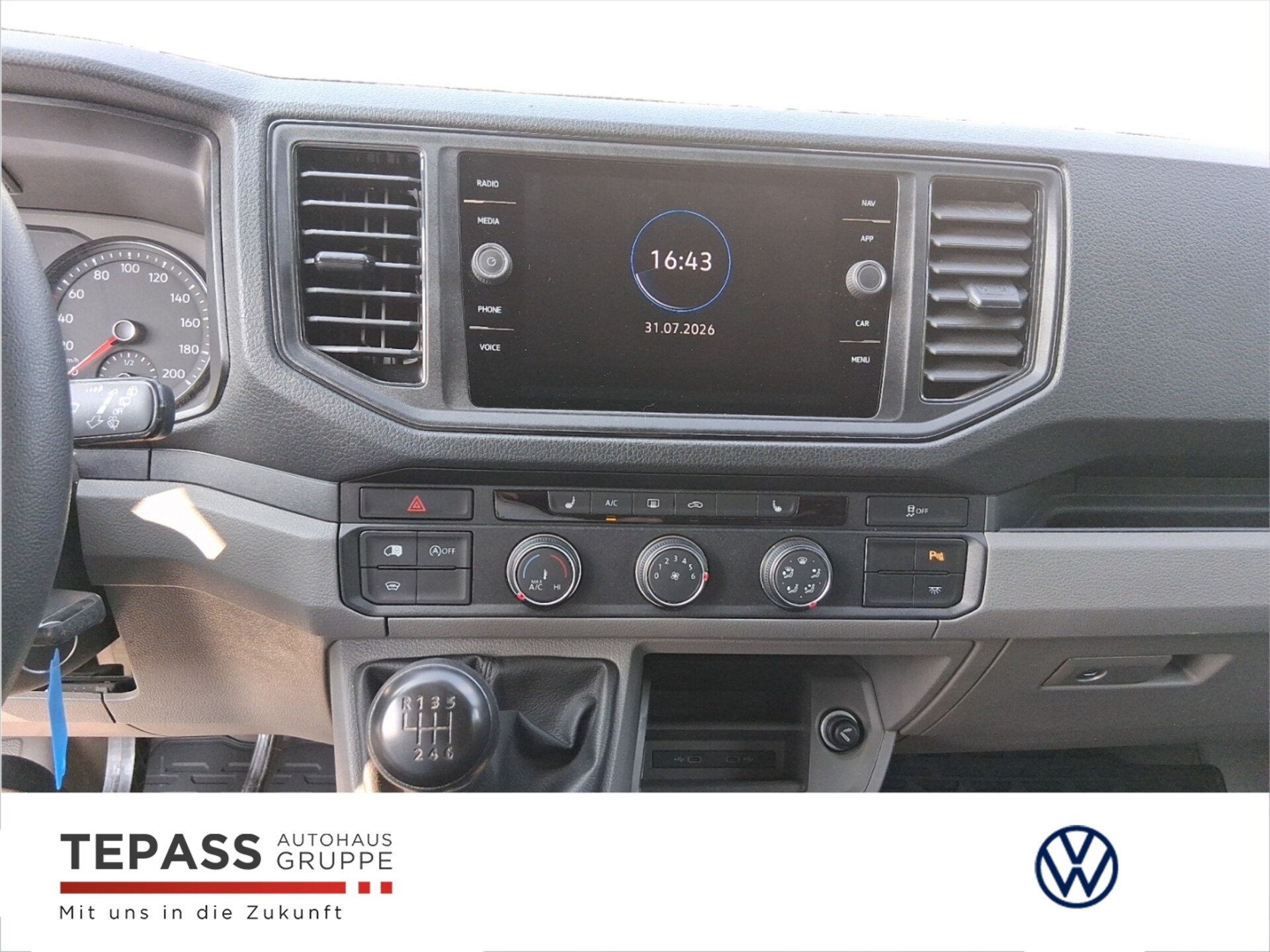 Volkswagen Crafter Kasten mittlerer Radstand