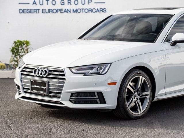 Used 2018 Audi A4 Premium Plus with VIN WAULMAF49JA109180 for sale in Rancho Mirage, CA