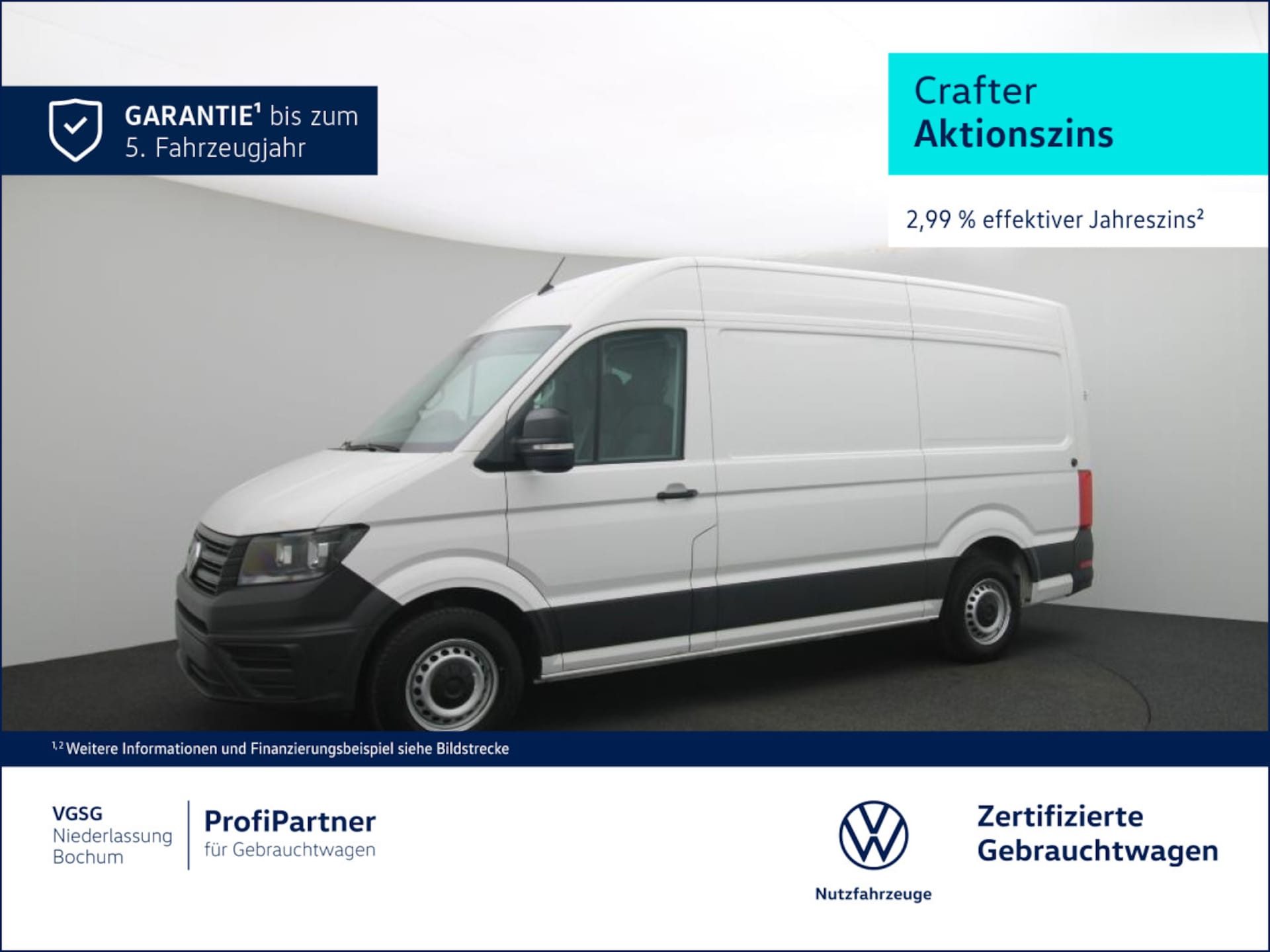 Volkswagen Crafter Kasten mittlerer Radstand