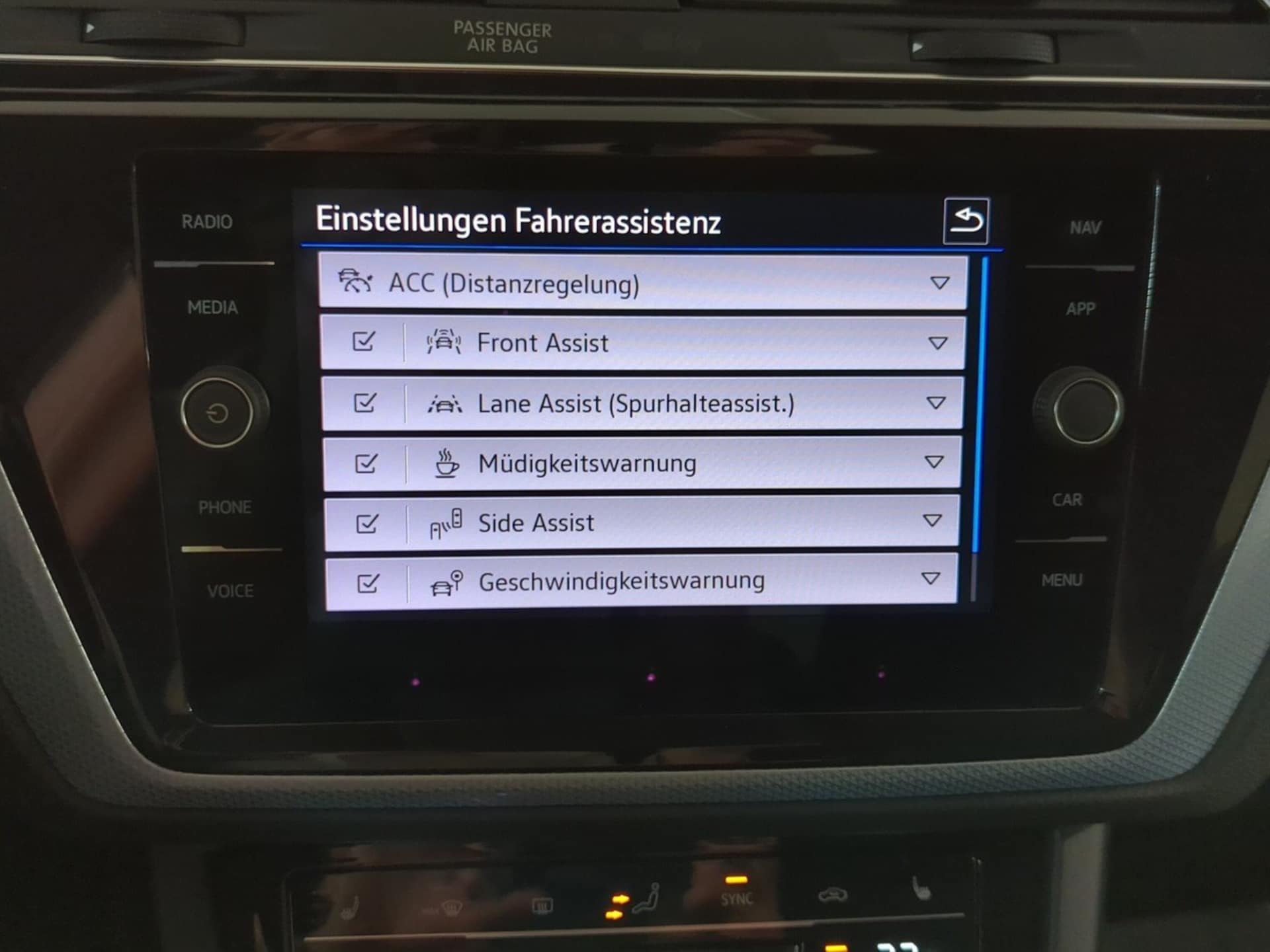 Volkswagen Touran Comfortline