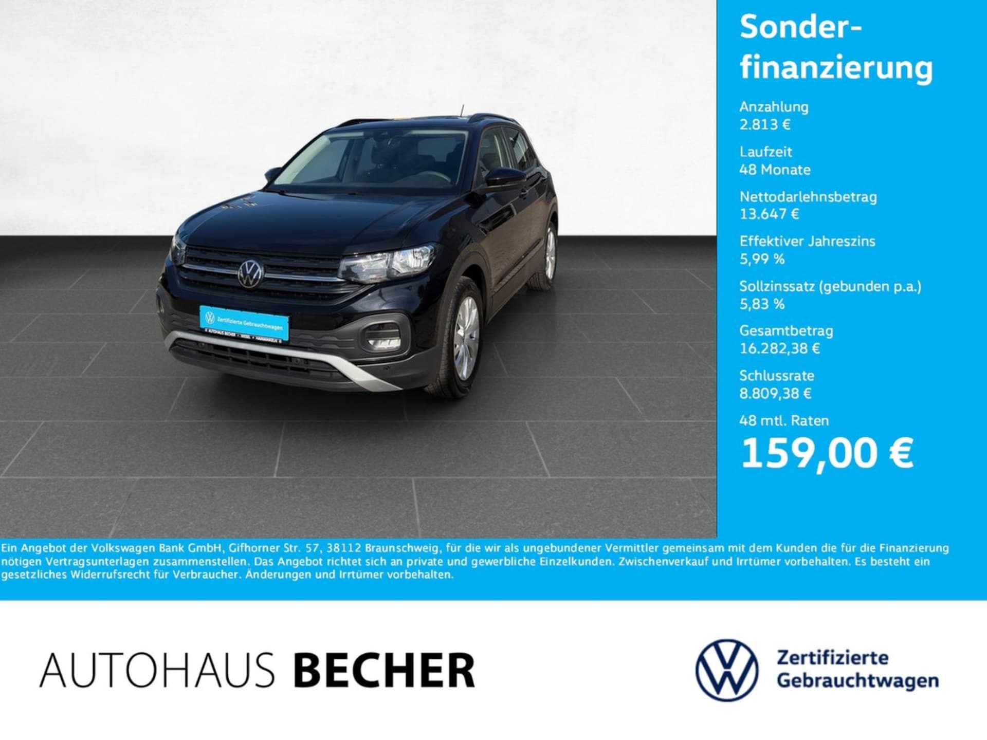 Volkswagen T-Cross Basis-Modell