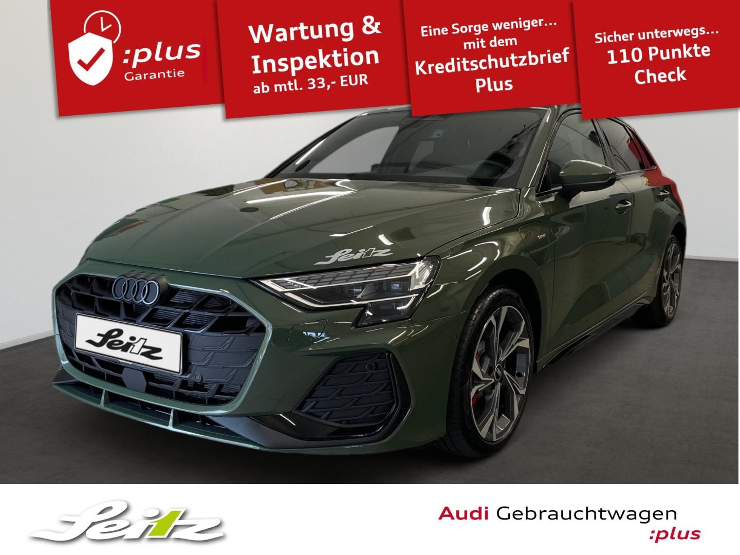 Bild über Audi A3 Sportback TFSI e TFSI e 200 kW S tronic - für weitere Informationen kontaktieren Sie den Audi Partner