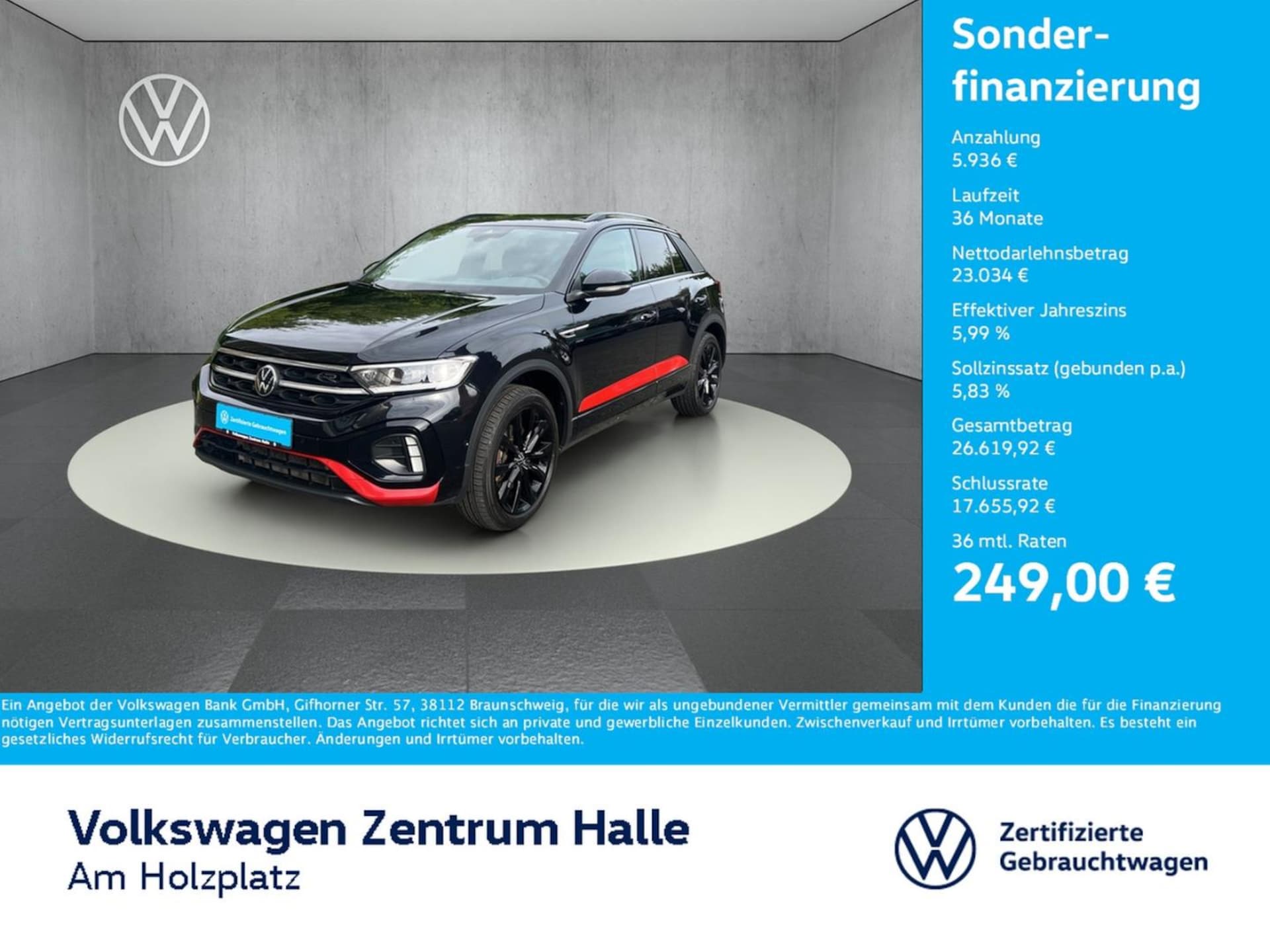 Volkswagen T-Roc R-Line