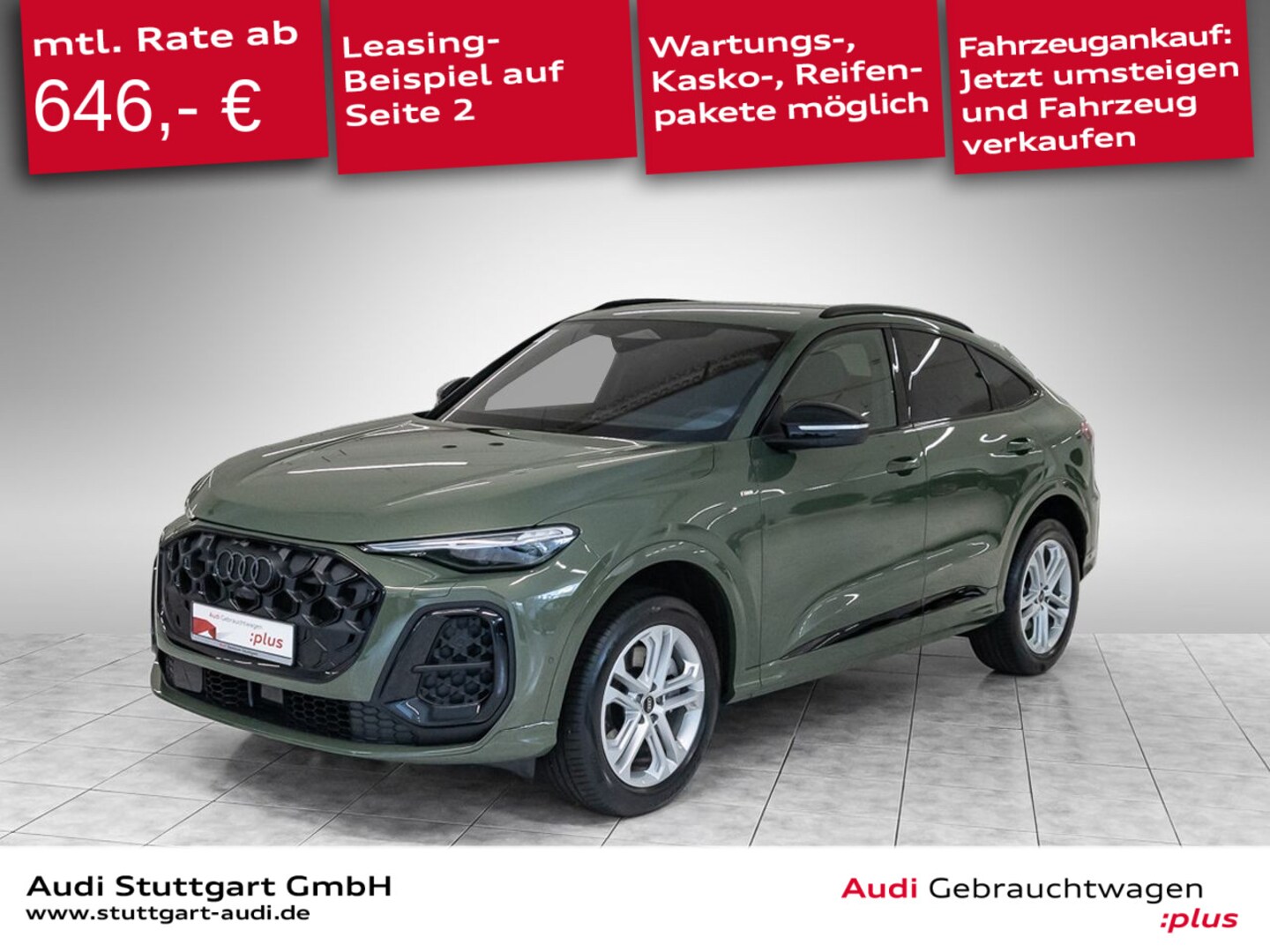 Bild über Audi Q5 Sportback TDI quattro 150 kW S tronic - für weitere Informationen kontaktieren Sie den Audi Partner