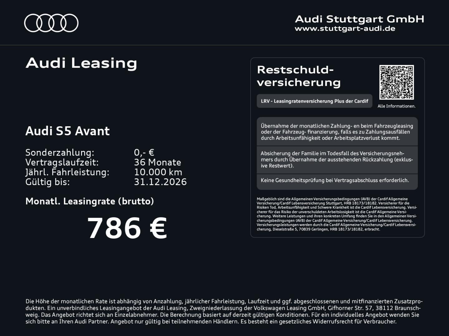 Bild über Audi S5 Avant TFSI 270 kW S tronic - für weitere Informationen kontaktieren Sie den Audi Partner