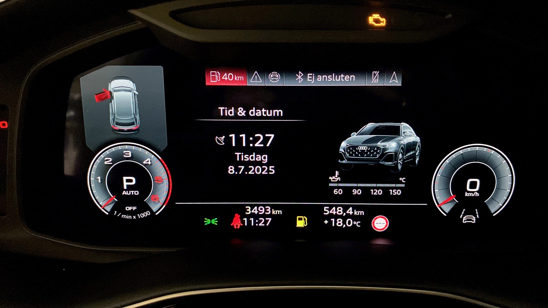 Bild som visar Audi Q8 SUV Q8 SUV 50 TDI quattro 286 hk tiptronic - för mer information kontakta din Audi Partner