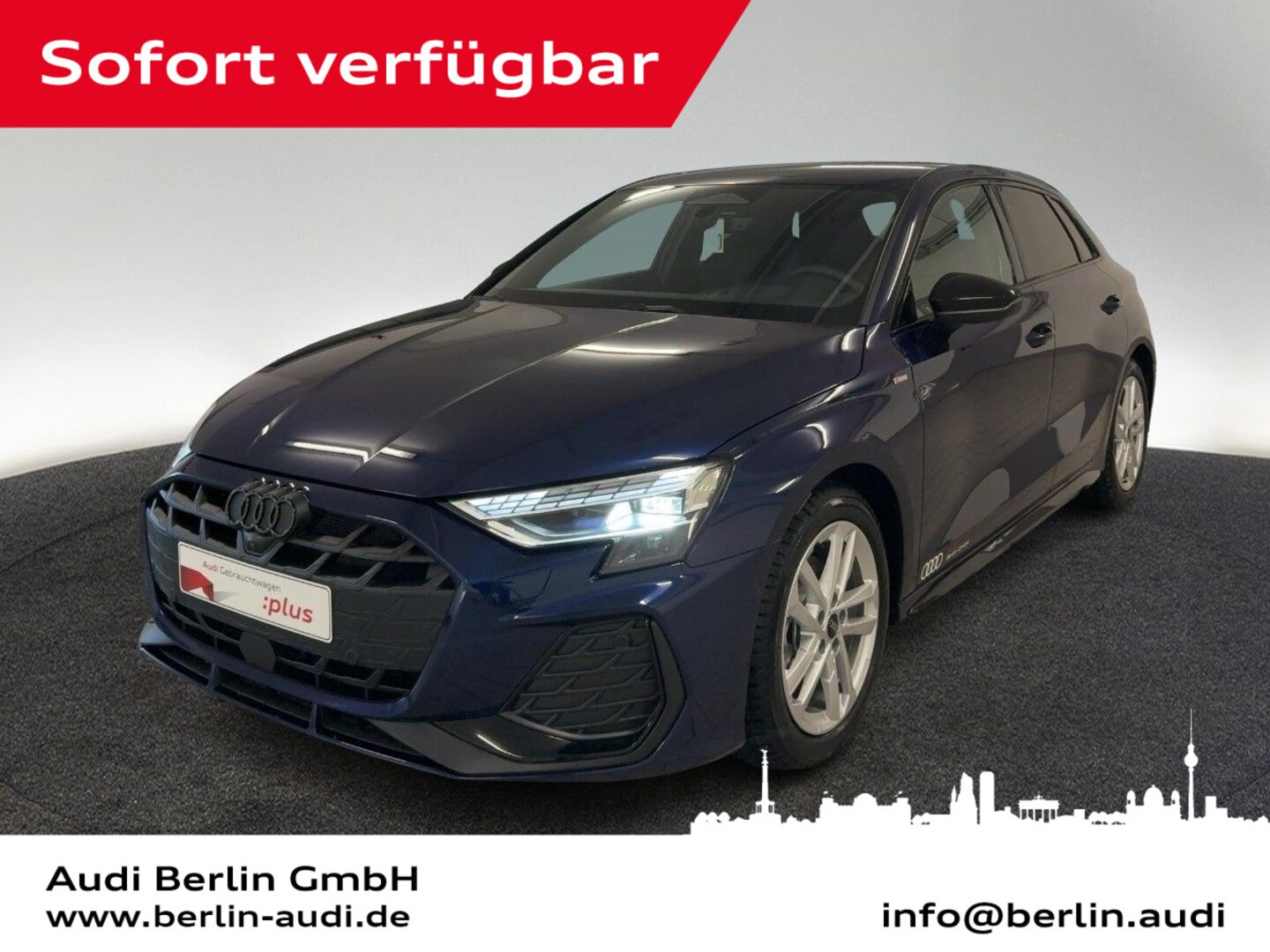 Bild über Audi A3 Sportback S line TFSI 110 kW S tronic - für weitere Informationen kontaktieren Sie den Audi Partner