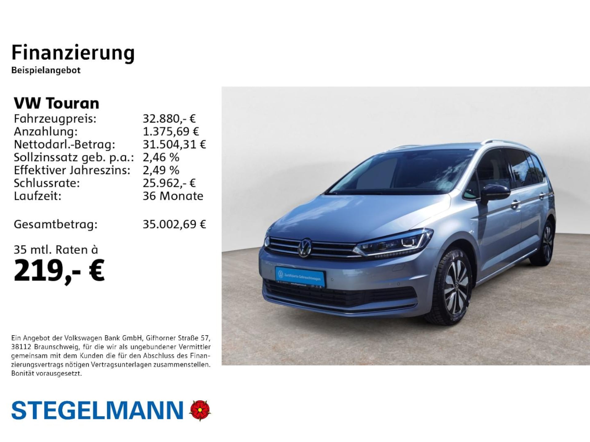 Volkswagen Touran Comfortline