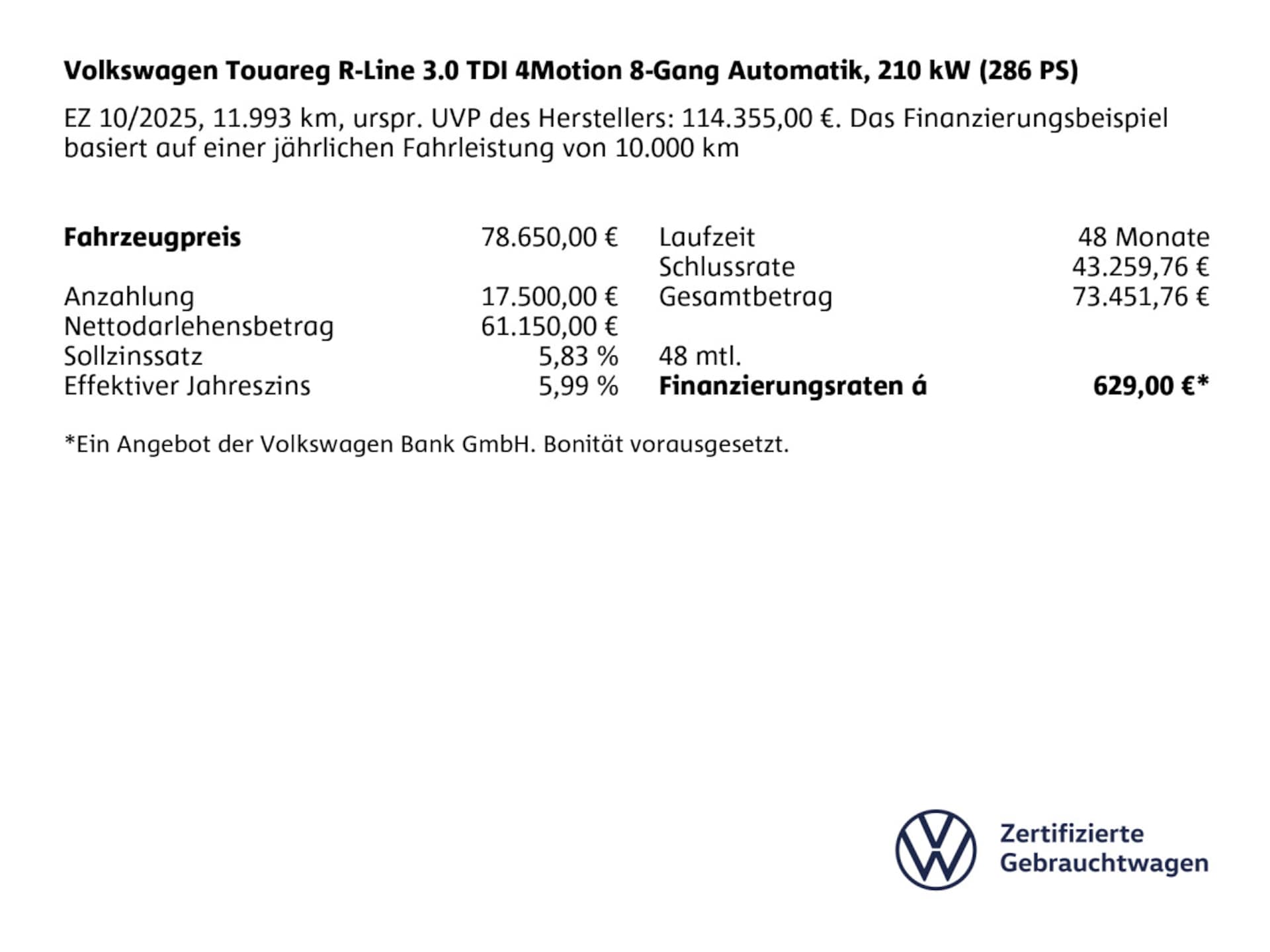 Volkswagen Touareg R-Line
