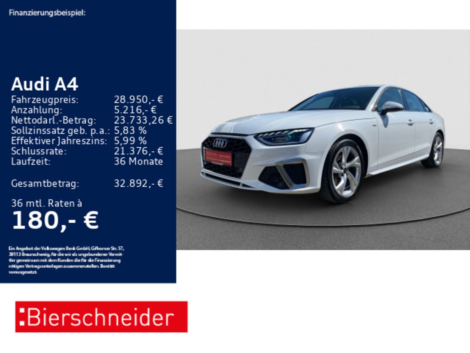 Audi A4 Limousine