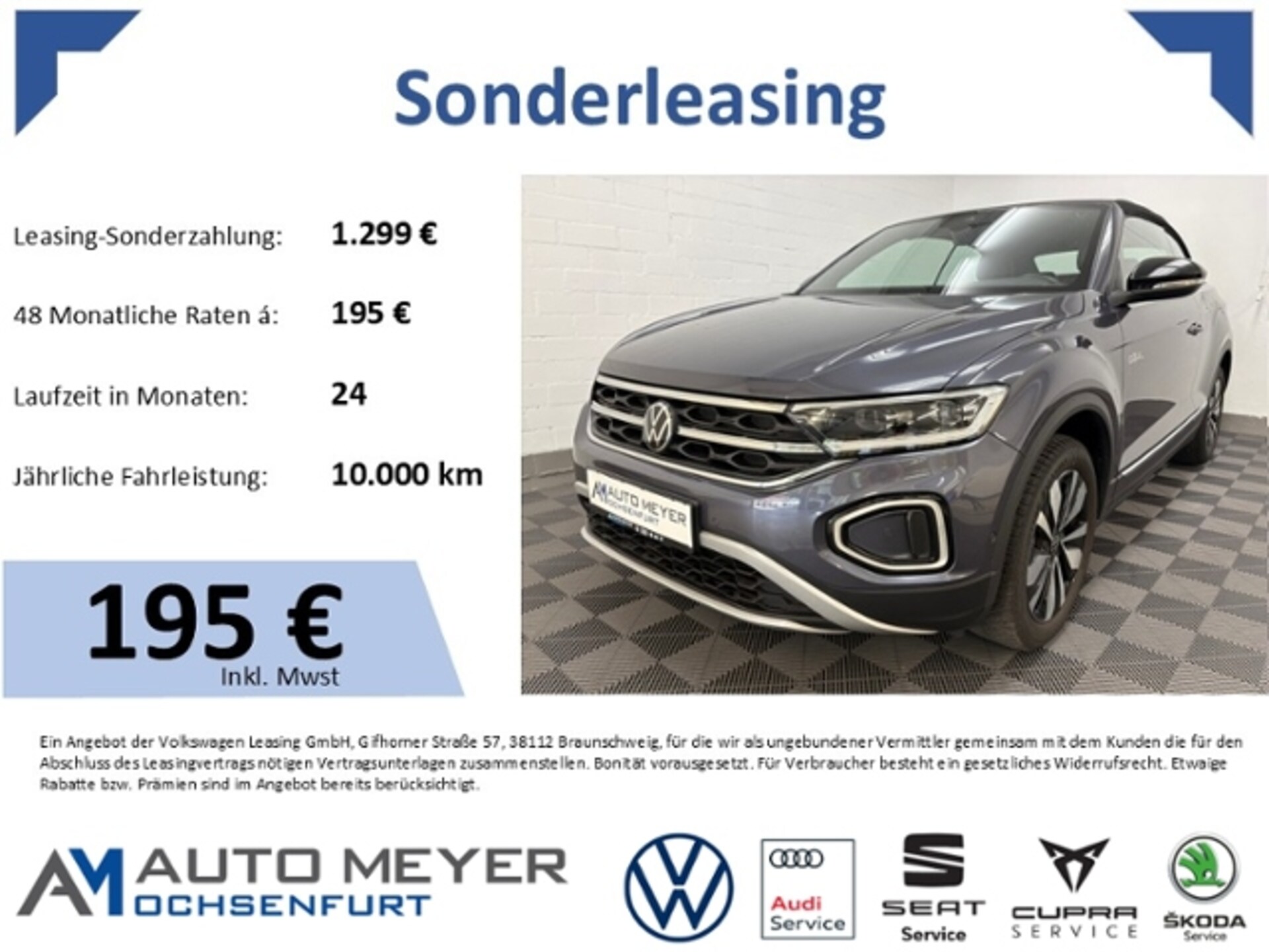 Volkswagen T-Roc Cabriolet Style