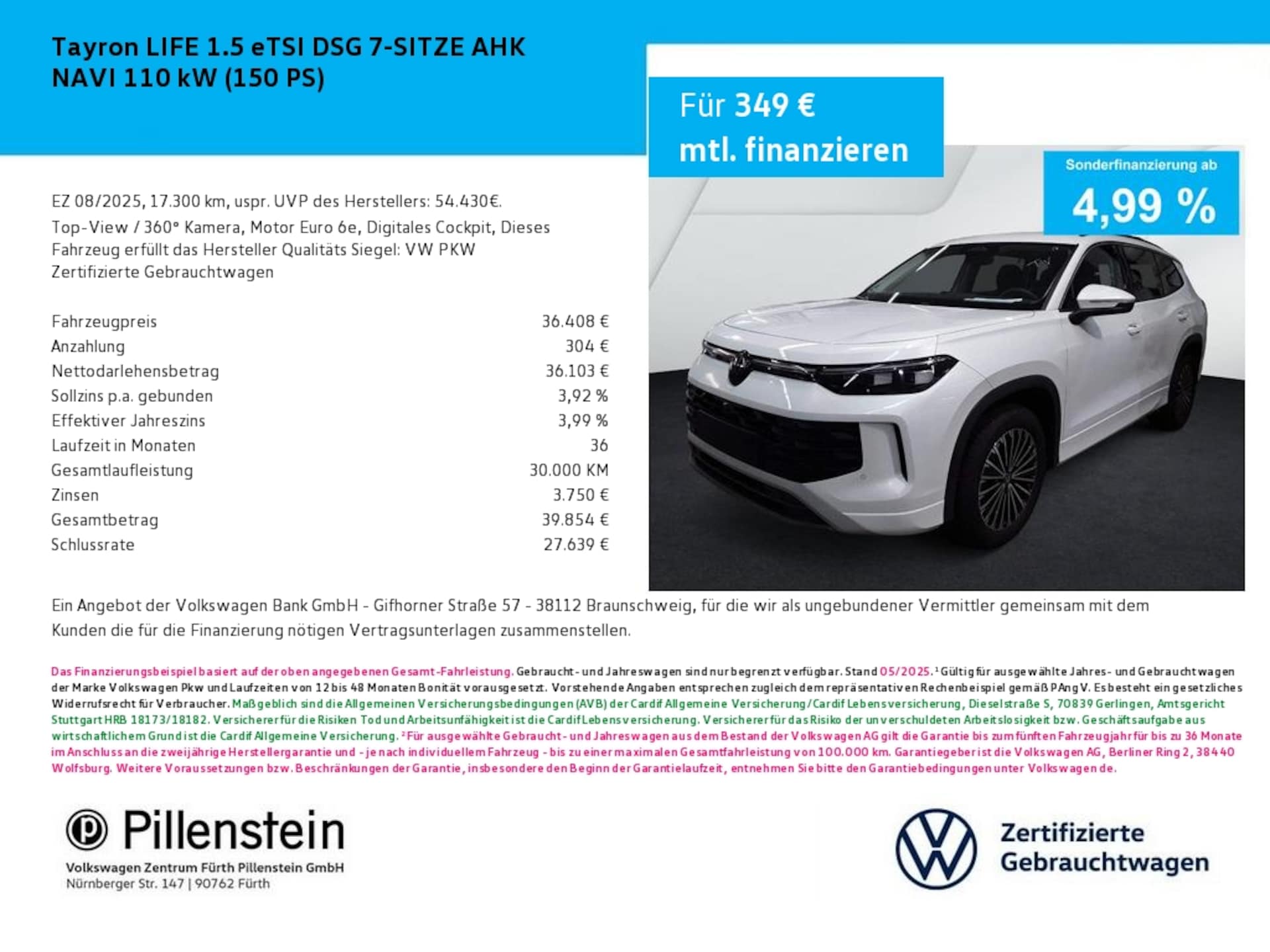 Volkswagen Tayron Life