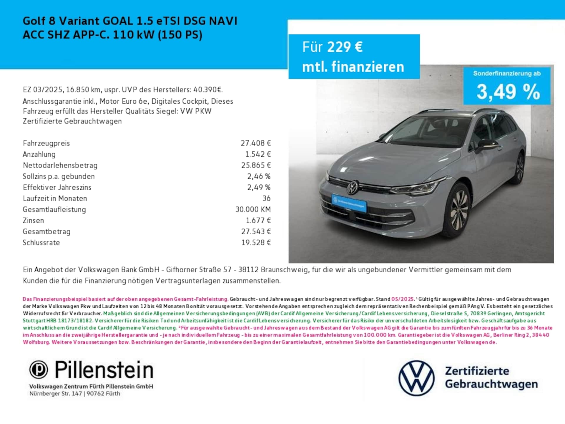 Volkswagen Golf Variant Goal