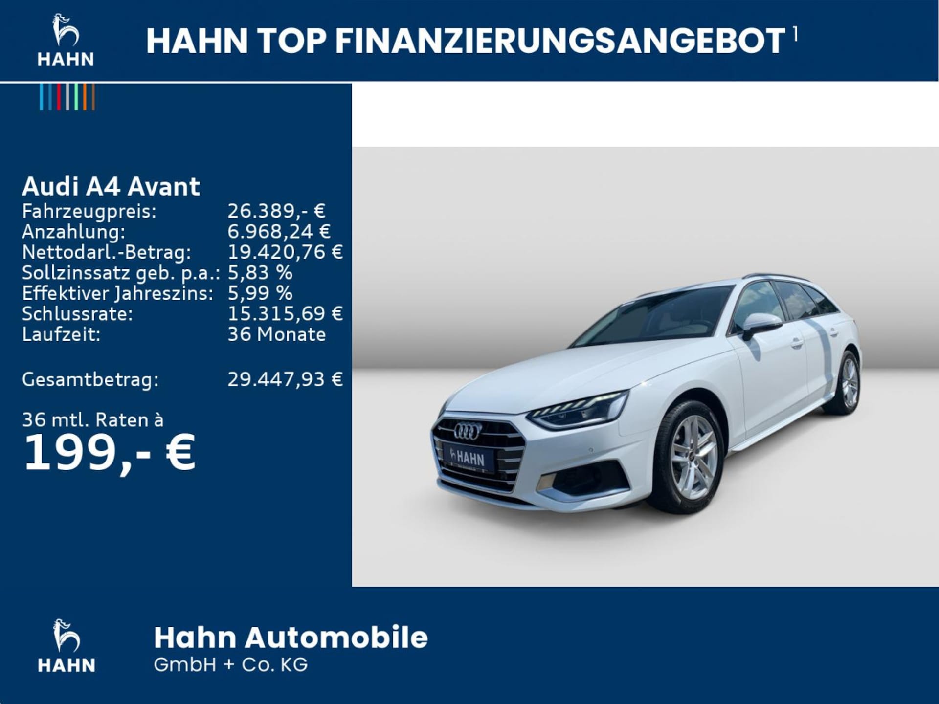 Audi A4 Avant Advanced