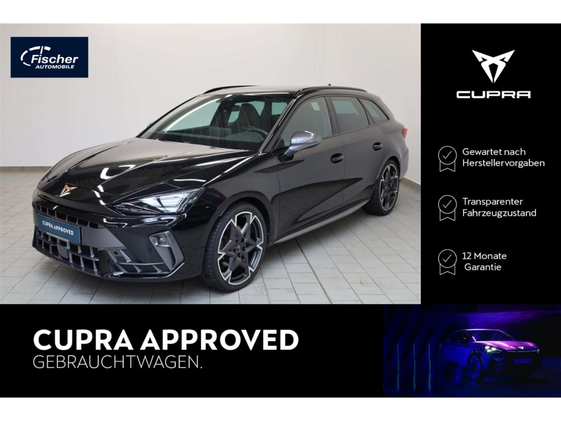 Cupra Leon Sportstourer — CUPRA Leon Sportstourer Sportstourer 1.5 eTSI DSG PANO/NAV/Leder