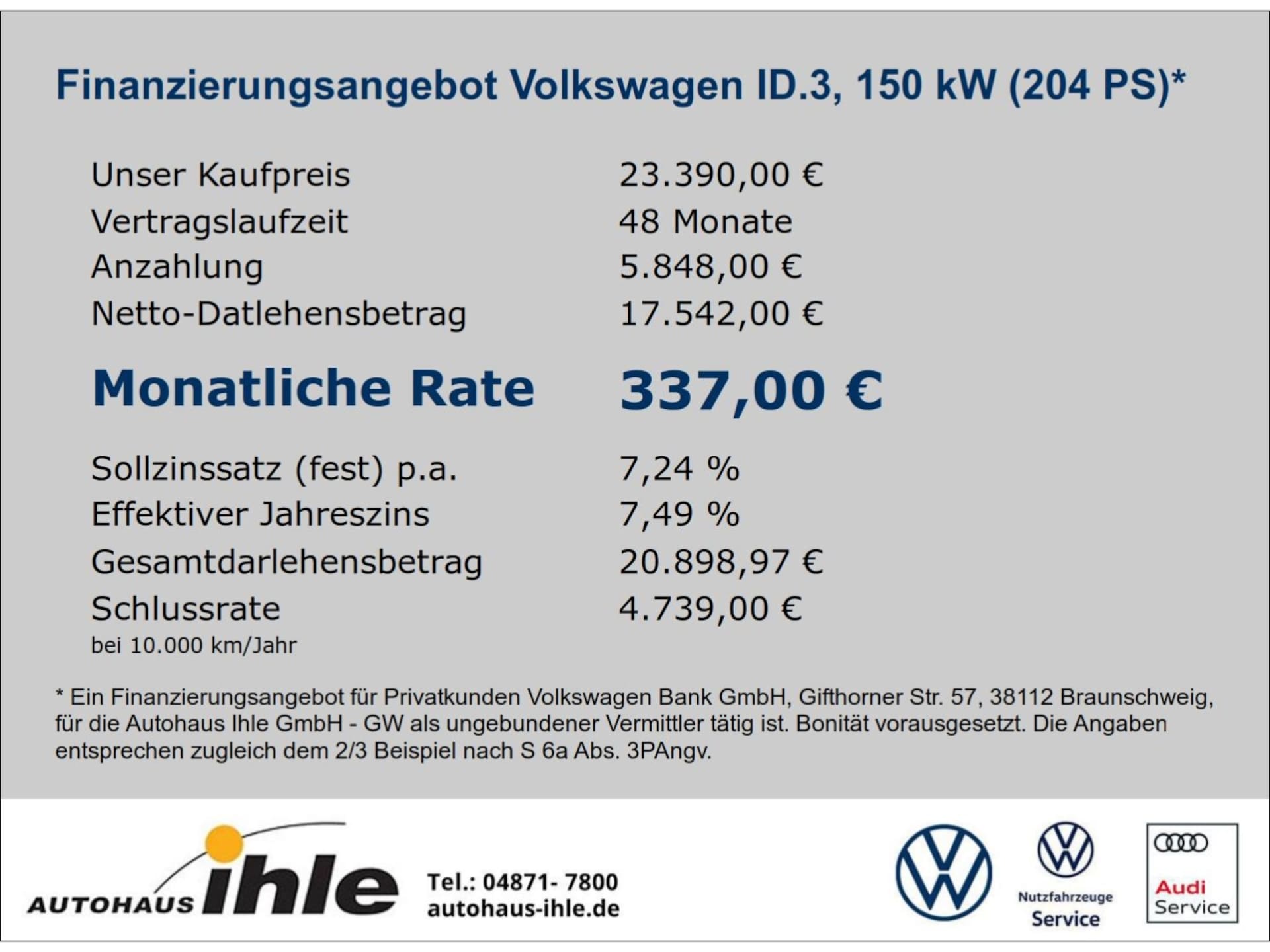 Volkswagen ID.3 Tech