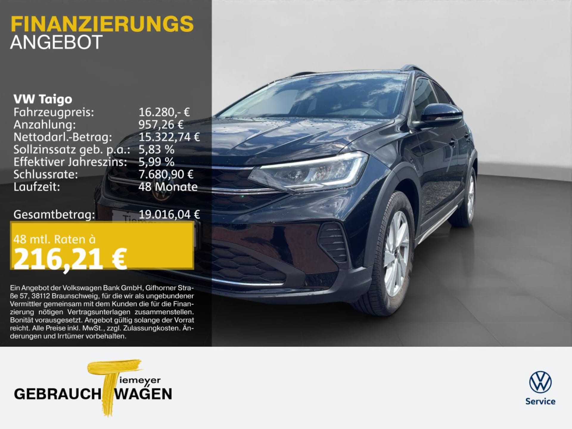 Volkswagen Taigo Life