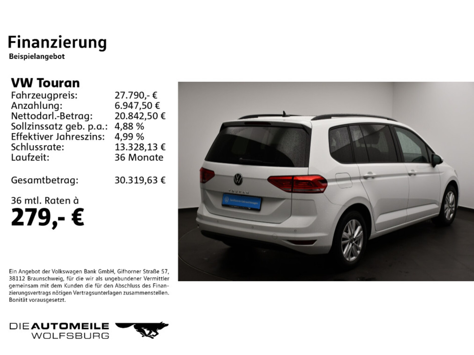 Volkswagen Touran Comfortline