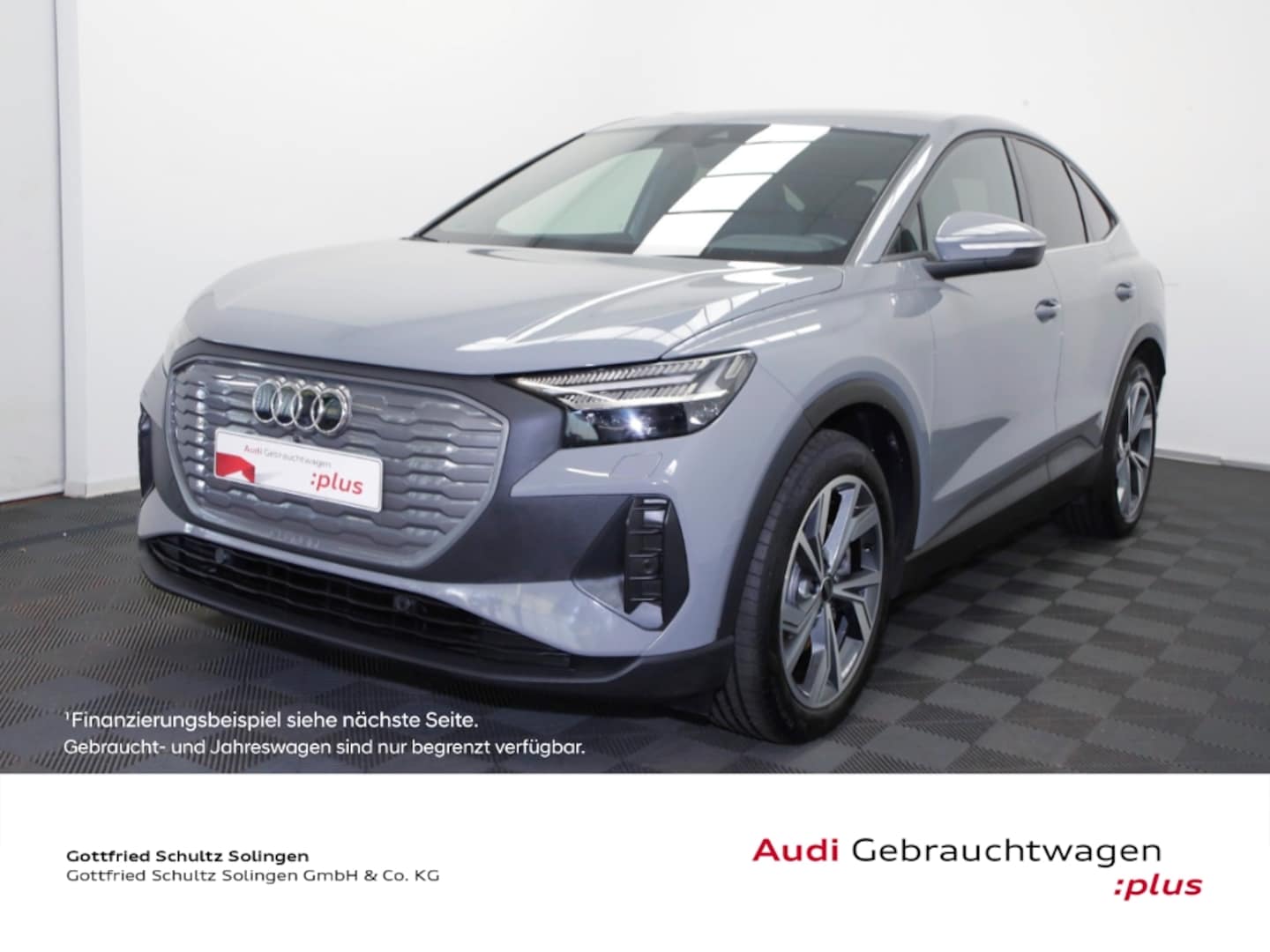 Bild über Audi Q4 Sportback e-tron 40 e-tron - für weitere Informationen kontaktieren Sie den Audi Partner