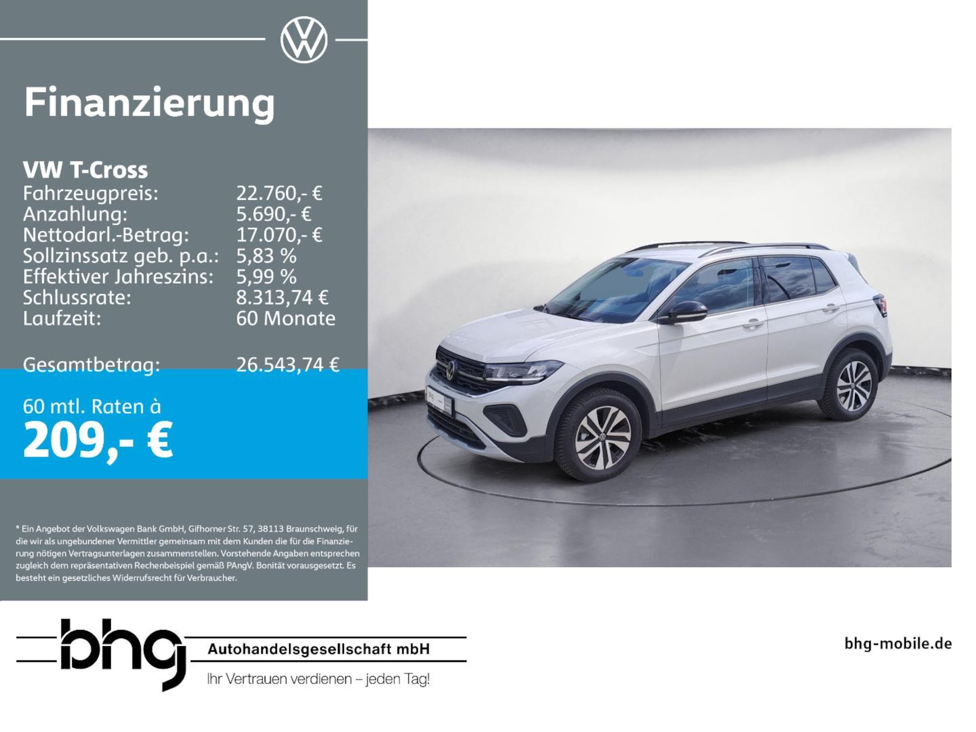Volkswagen T-Cross ENERGY