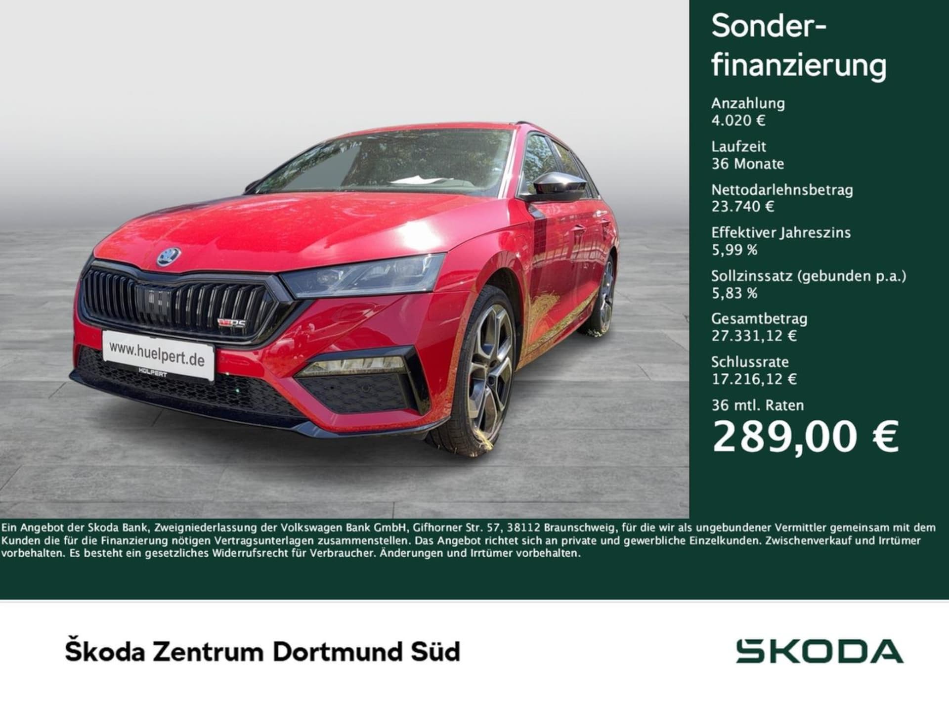 Skoda Octavia Combi RS