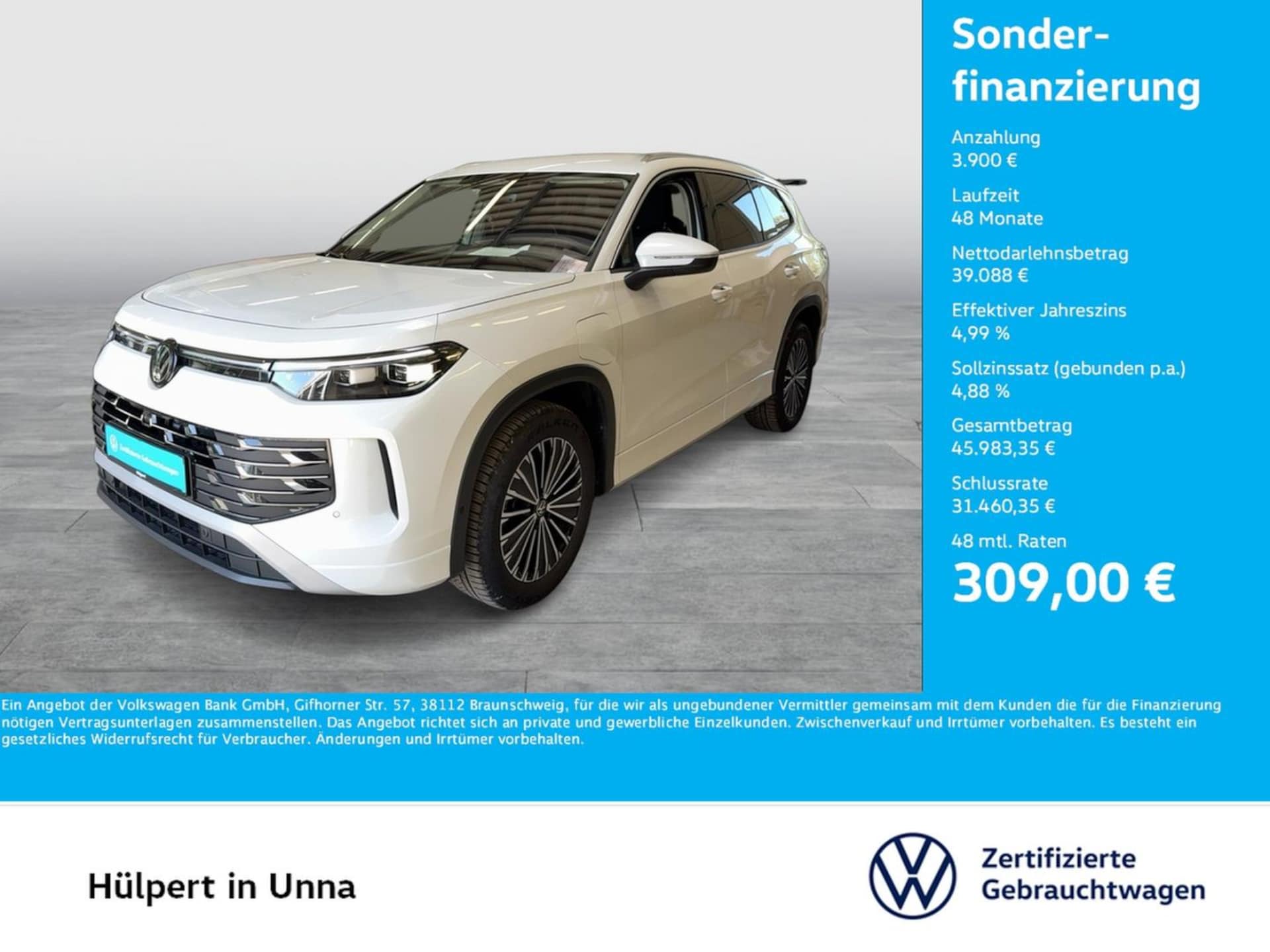 Volkswagen Tayron Elegance