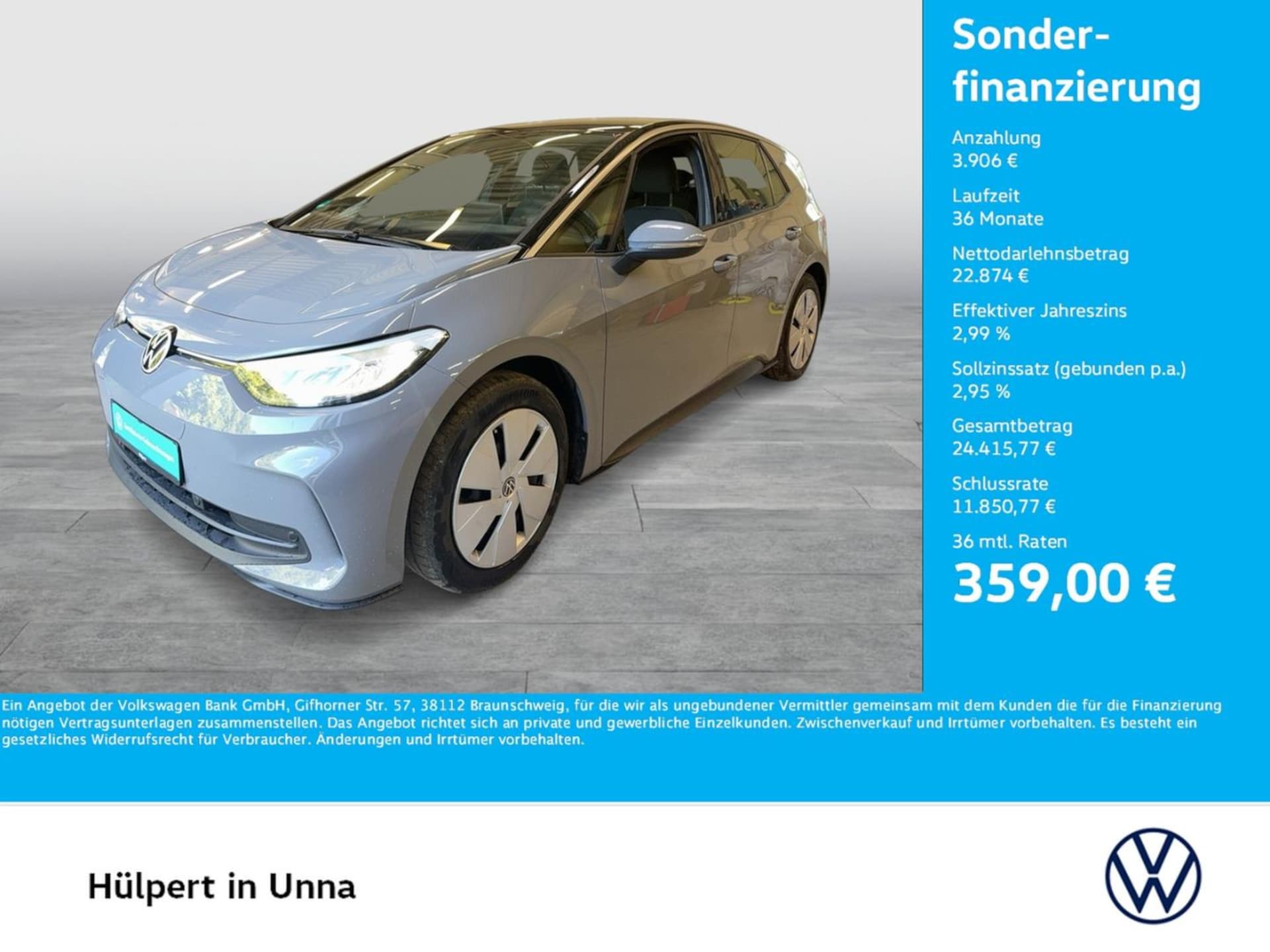Volkswagen ID.3 Pro