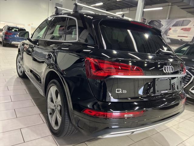 Used 2021 Audi Q5 Premium Plus with VIN WA1BAAFY0M2103769 for sale in Secaucus, NJ