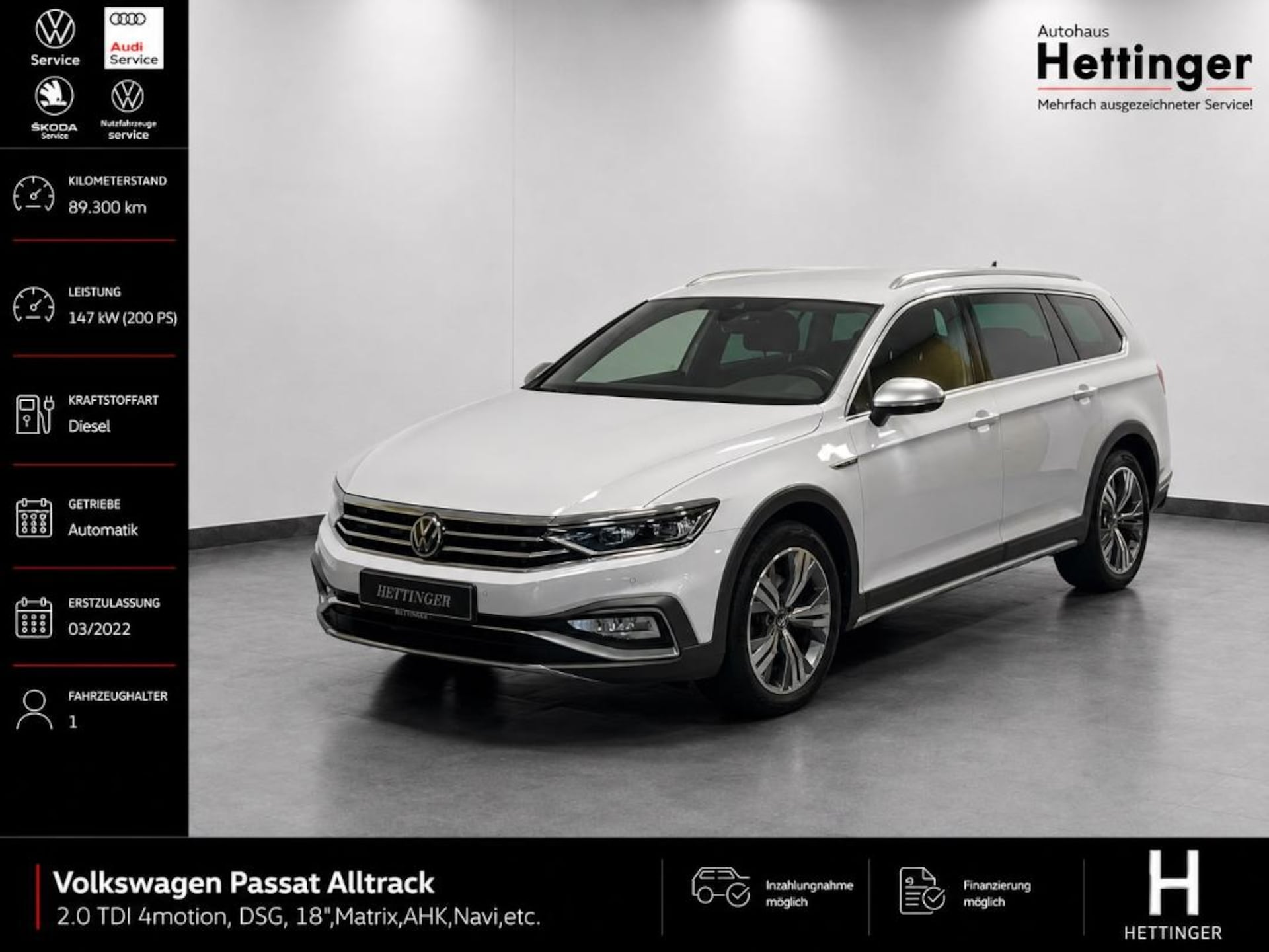 Volkswagen Passat Variant Alltrack