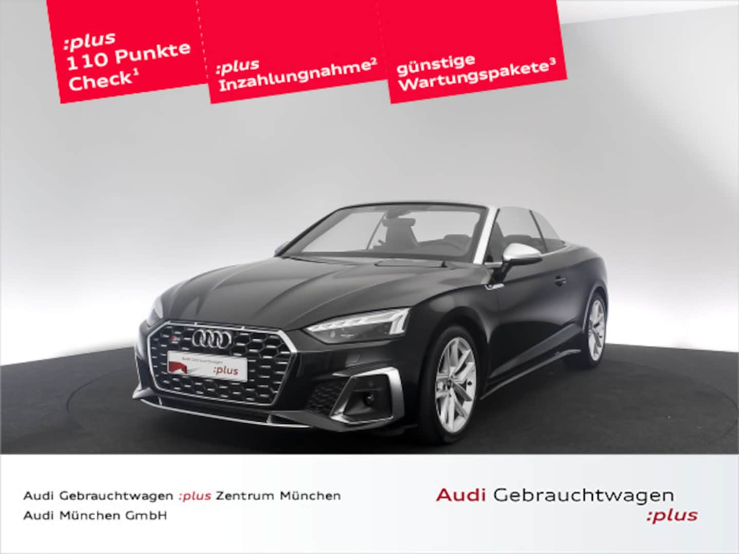 Bild über Audi S5 Cabriolet TFSI quattro tiptronic - für weitere Informationen kontaktieren Sie den Audi Partner