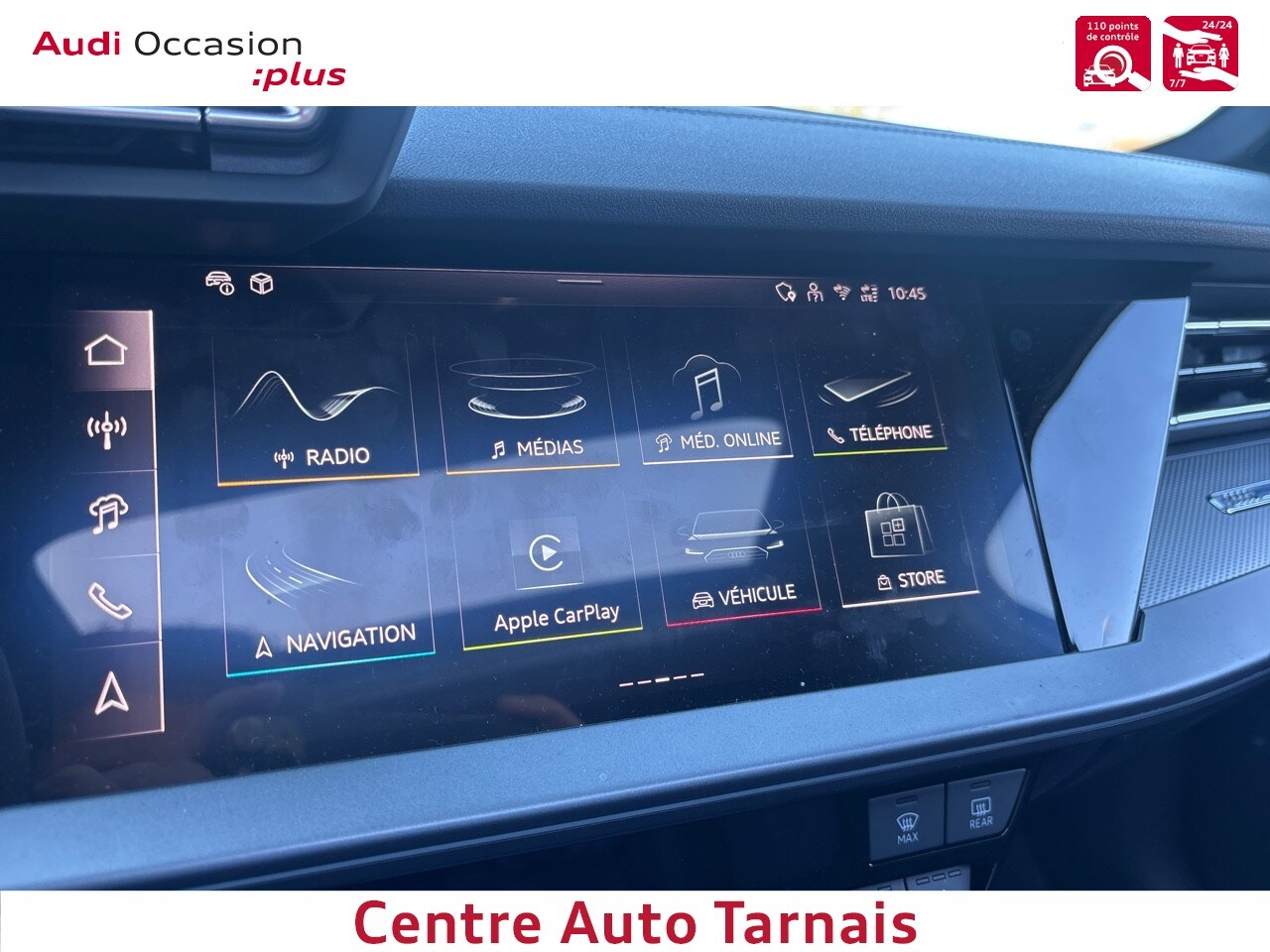 Image about Audi A3 Berline S line 35 TFSI Hybride 110 kW (150 ch) S tronic