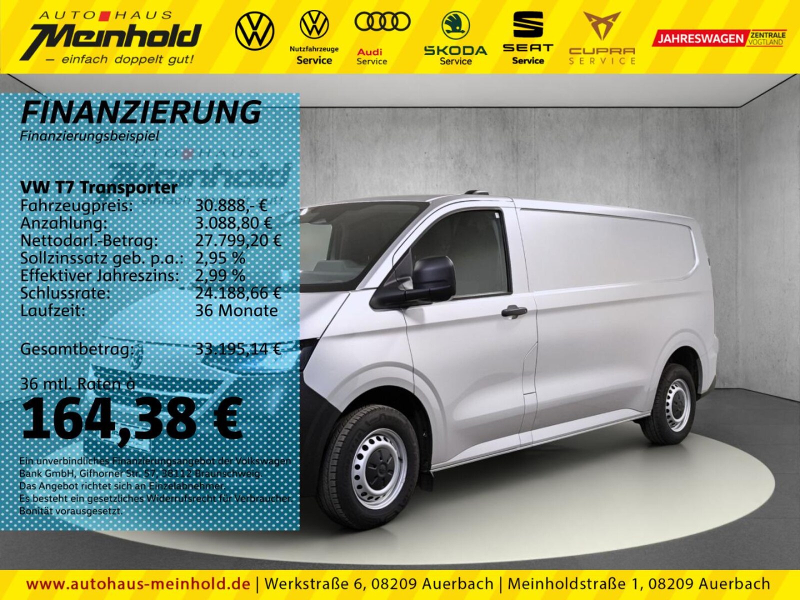 Volkswagen Transporter Kasten langer Radstand