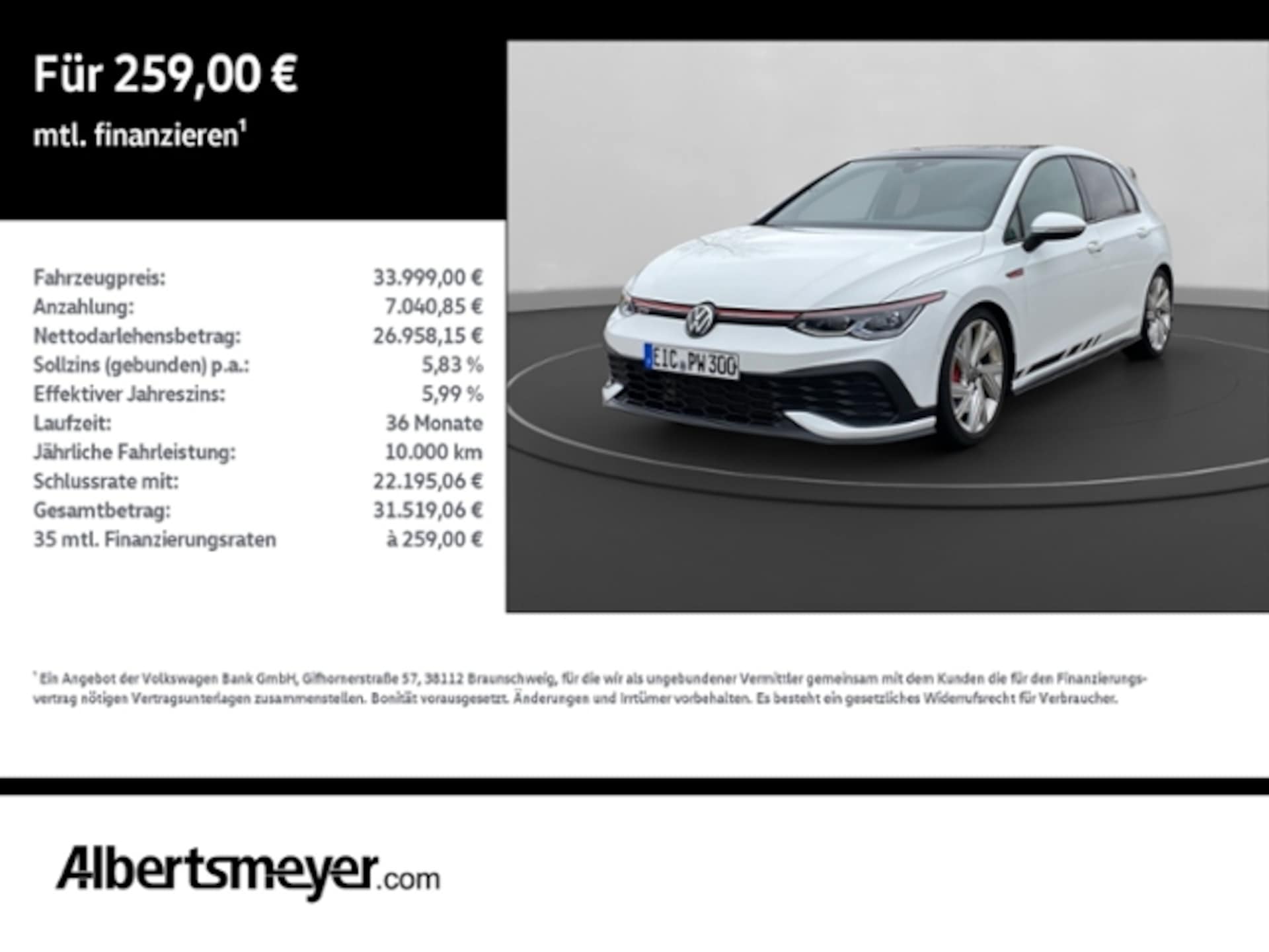 Volkswagen Golf GTI Clubsport