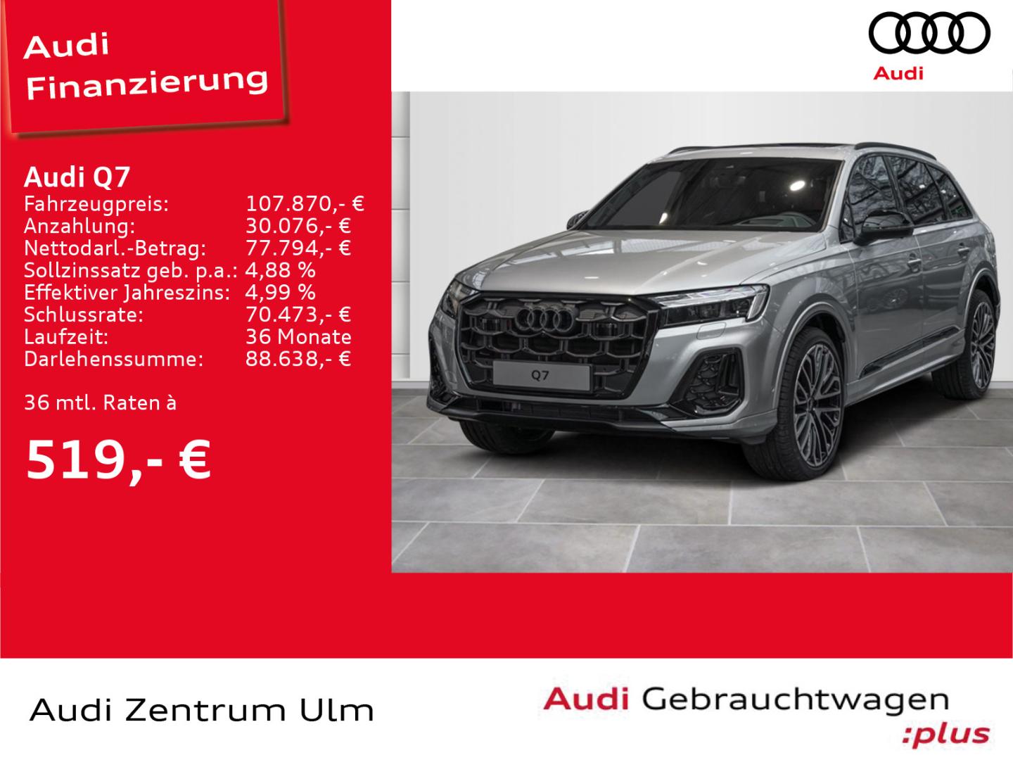 Image about Audi Q7 SUV S line 50 TDI quattro tiptronic
