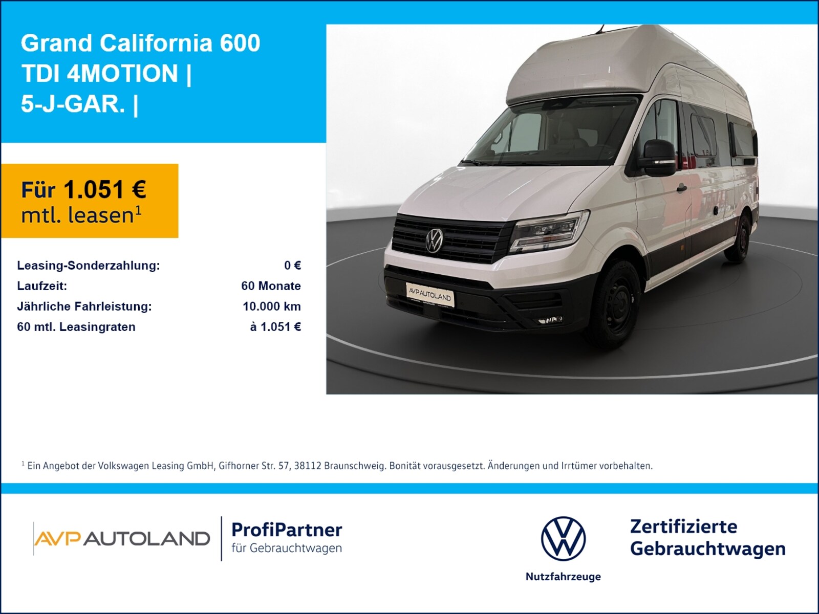 Volkswagen Grand California 600