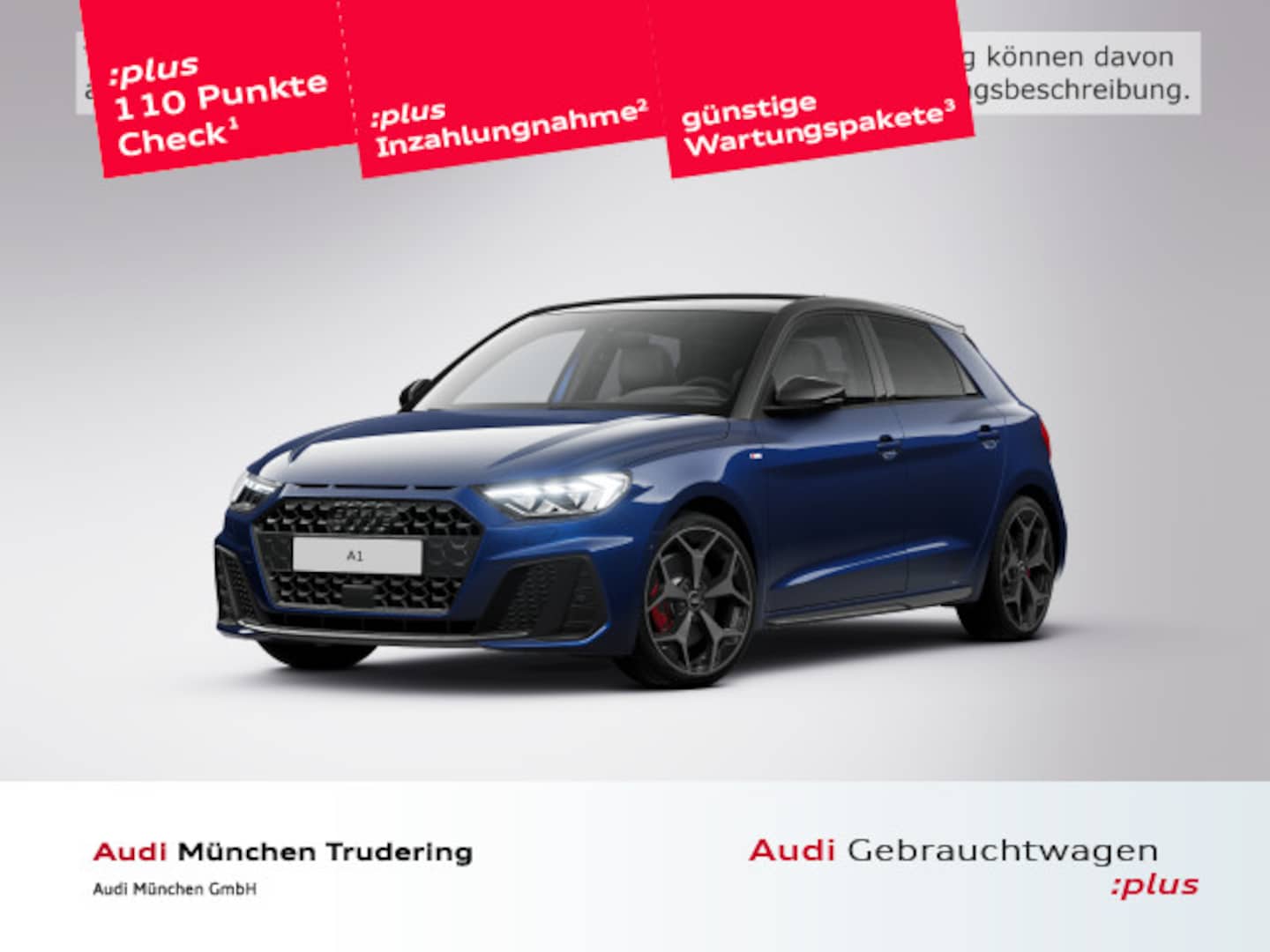 Bild über Audi A1 Sportback S line 40 TFSI S tronic - für weitere Informationen kontaktieren Sie den Audi Partner