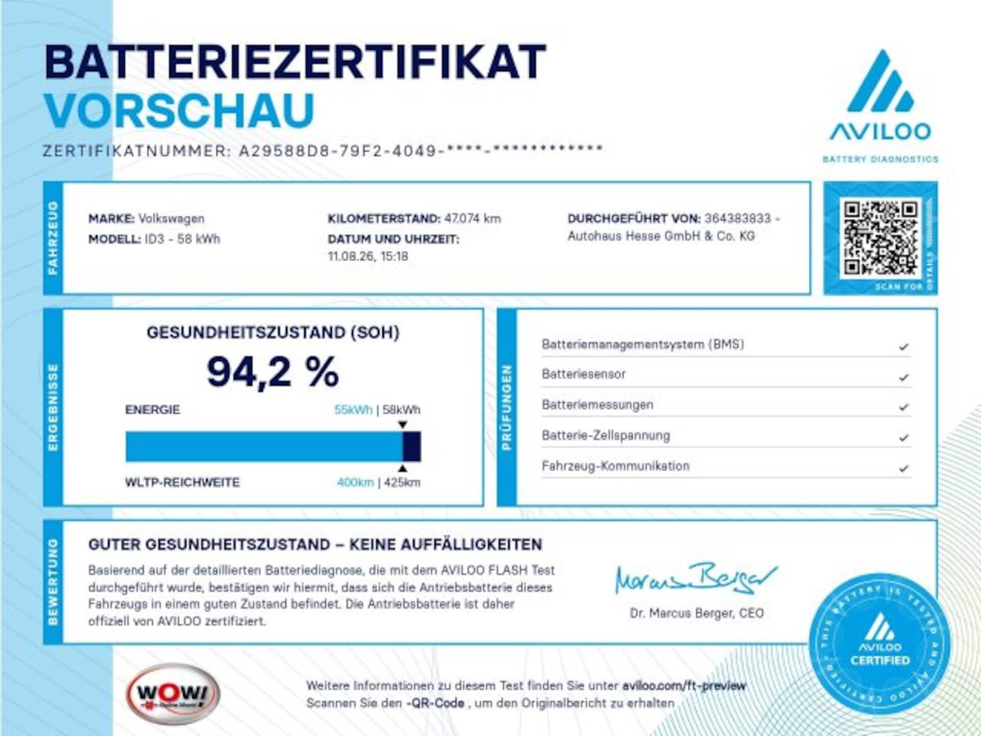 Volkswagen ID.3 Pro Performance