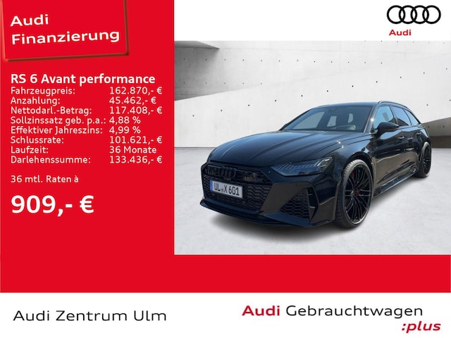 Image about Audi RS 6 Avant performance quattro tiptronic