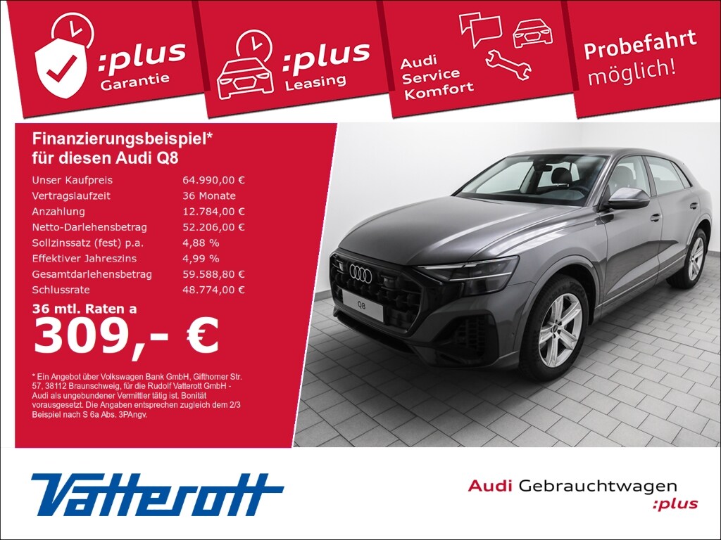 Image about Audi Q8 SUV 55 TFSI quattro tiptronic