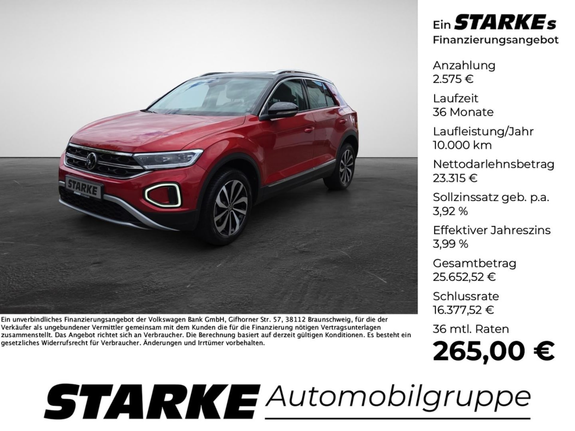 Volkswagen T-Roc Style